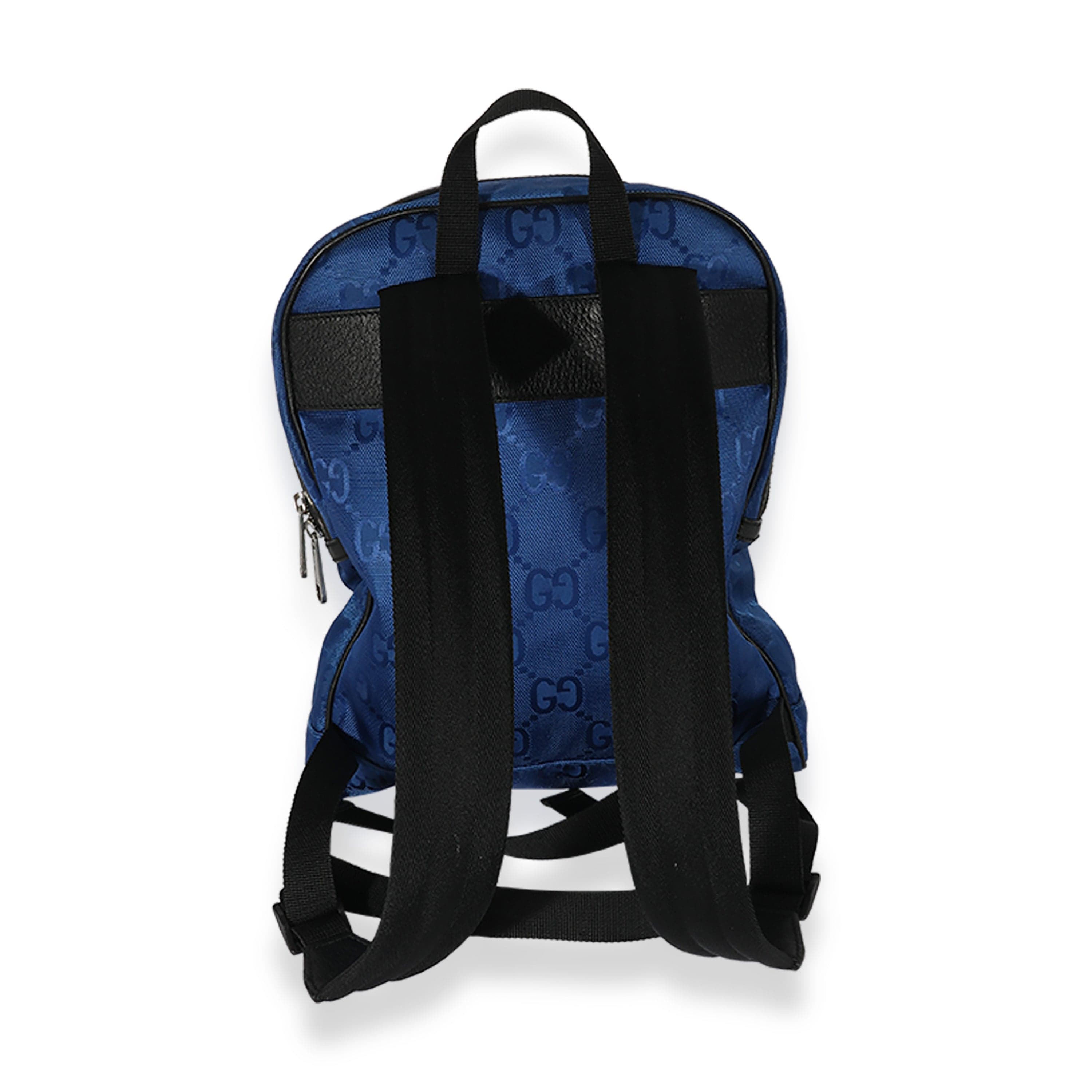 Gucci Gucci Blue Econyl Monogram Off The Grid Backpack