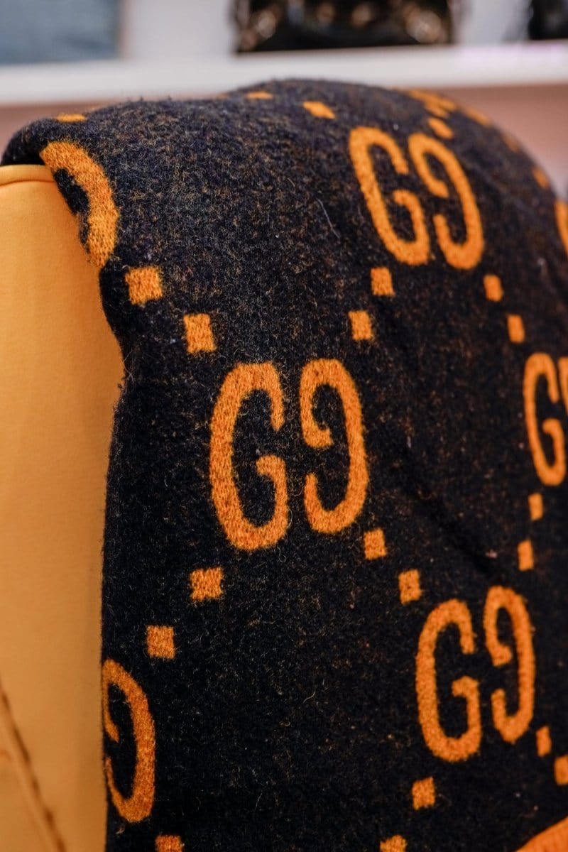 4. LP x C Gucci Wool GG Blanket - AGL1679