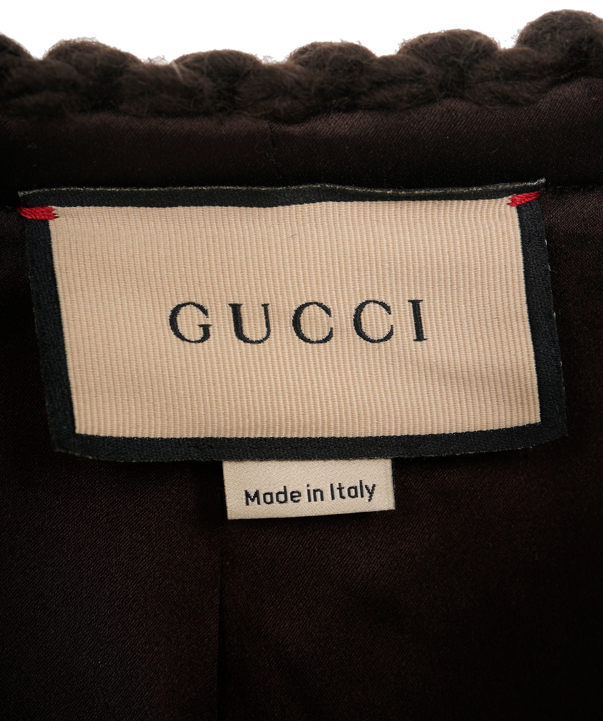 Gucci Gucci Brown GG Overcoat ALC1575