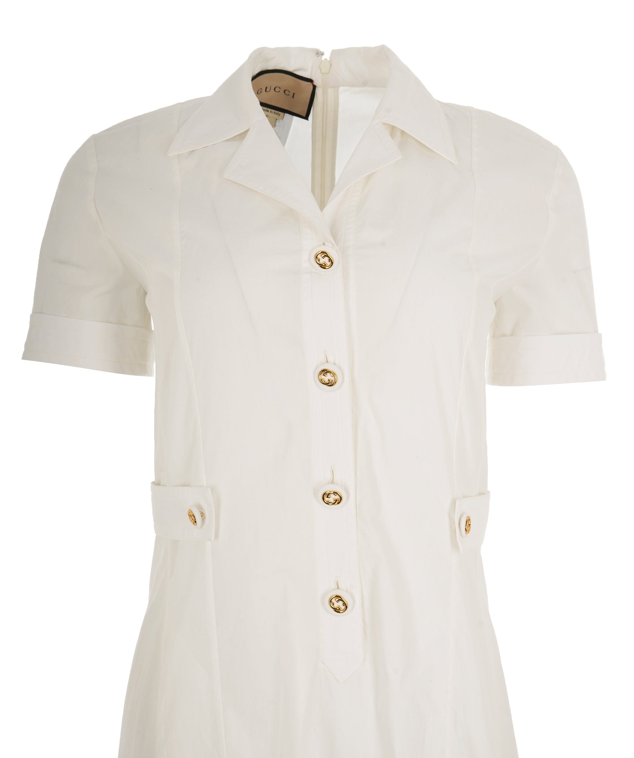 Gucci Gucci Linen GG White Maxi Dress ALL1071