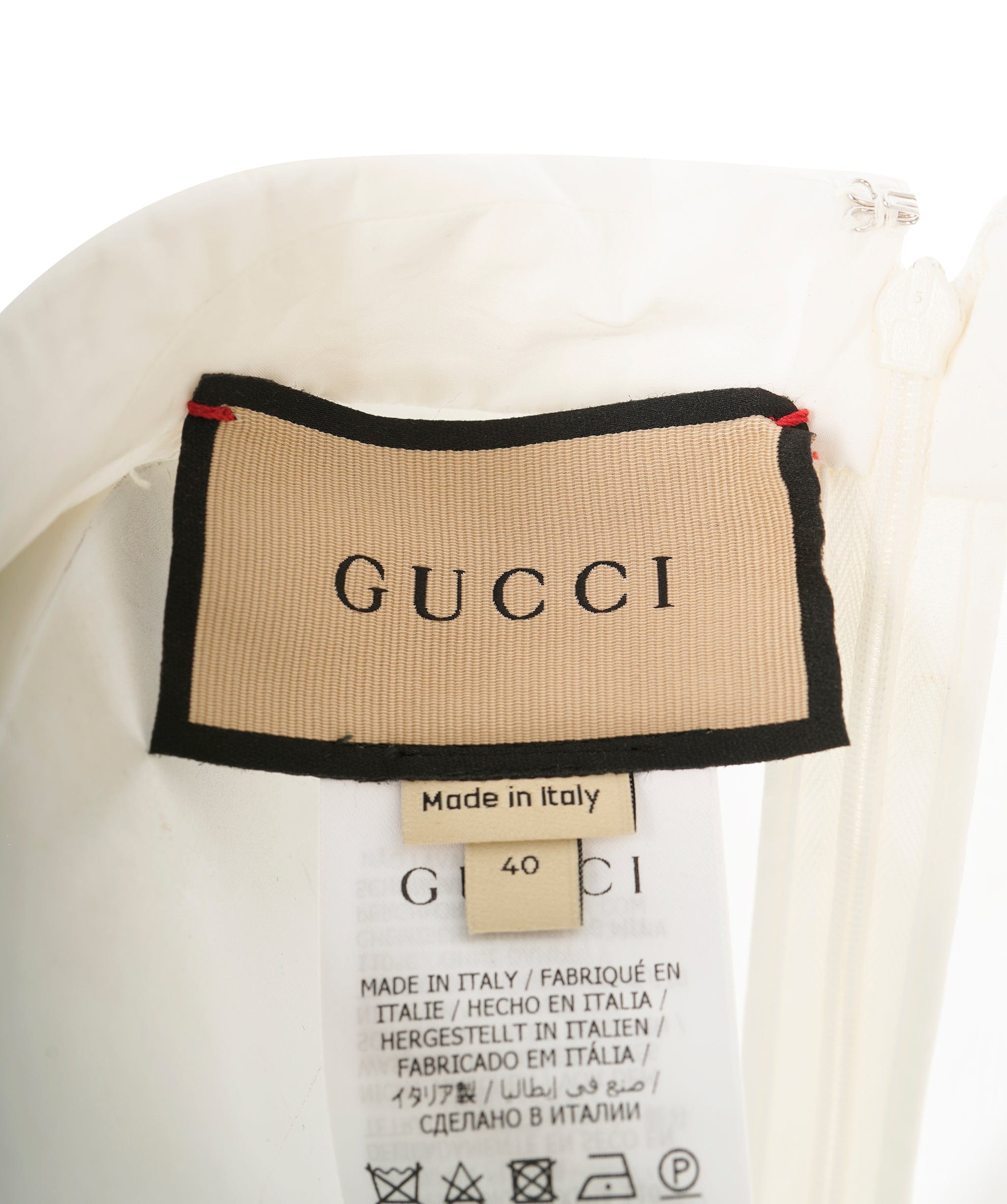 Gucci Gucci Linen GG White Maxi Dress ALL1071