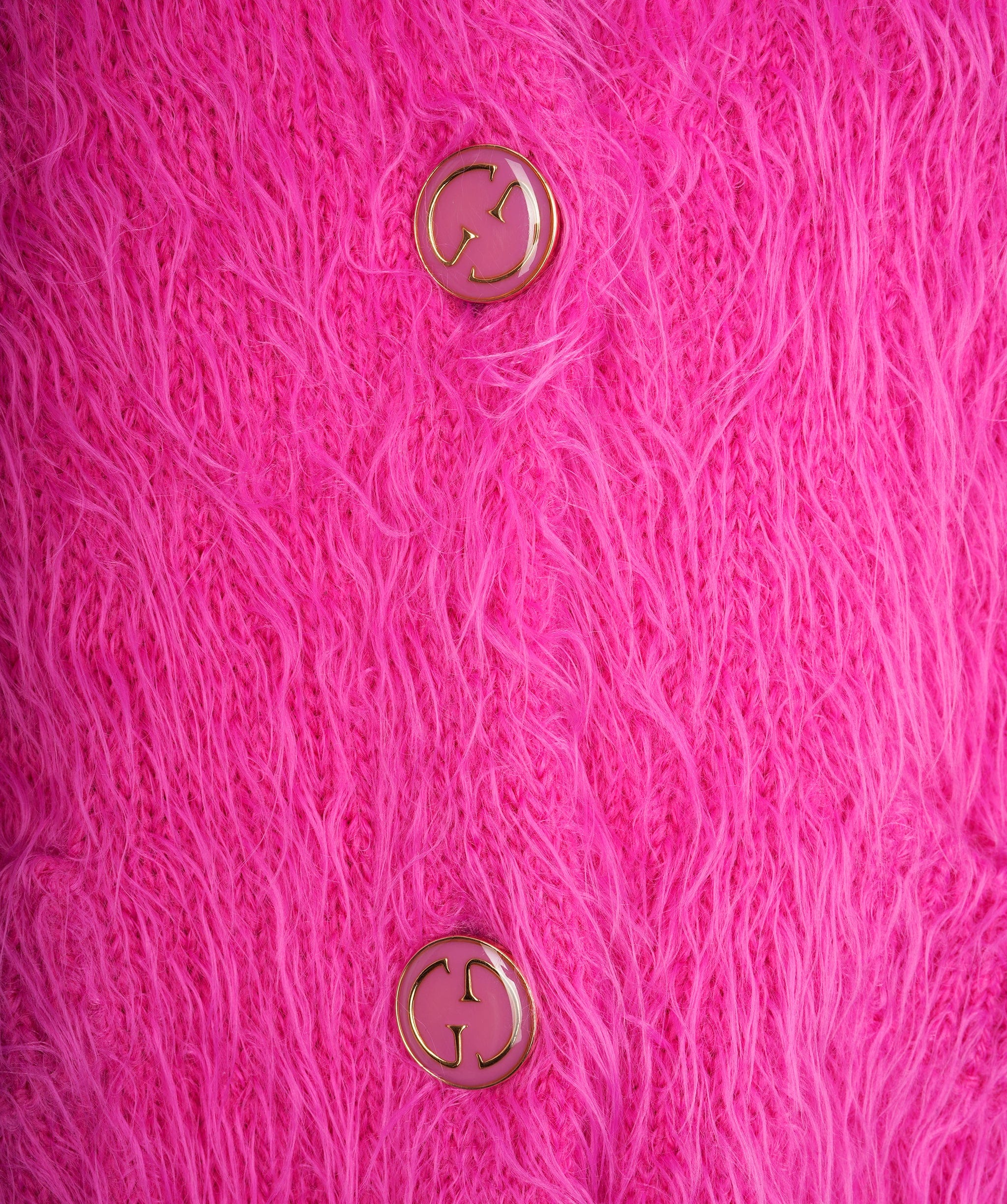 Gucci Gucci Pink Cardigan With GG Buttons  ALC1727