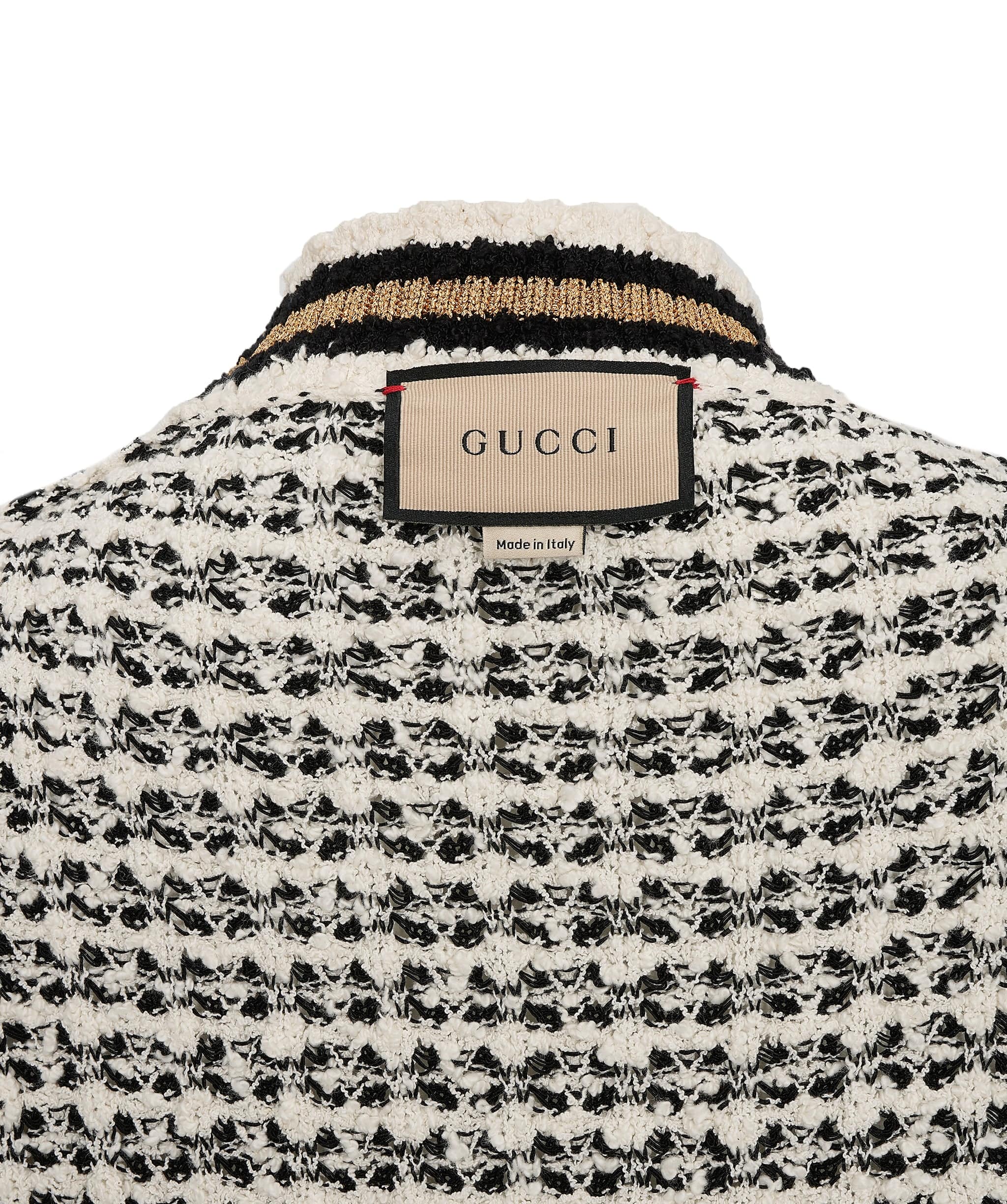 Gucci Gucci Sleeveless Cardigan with Belt  ALC1460