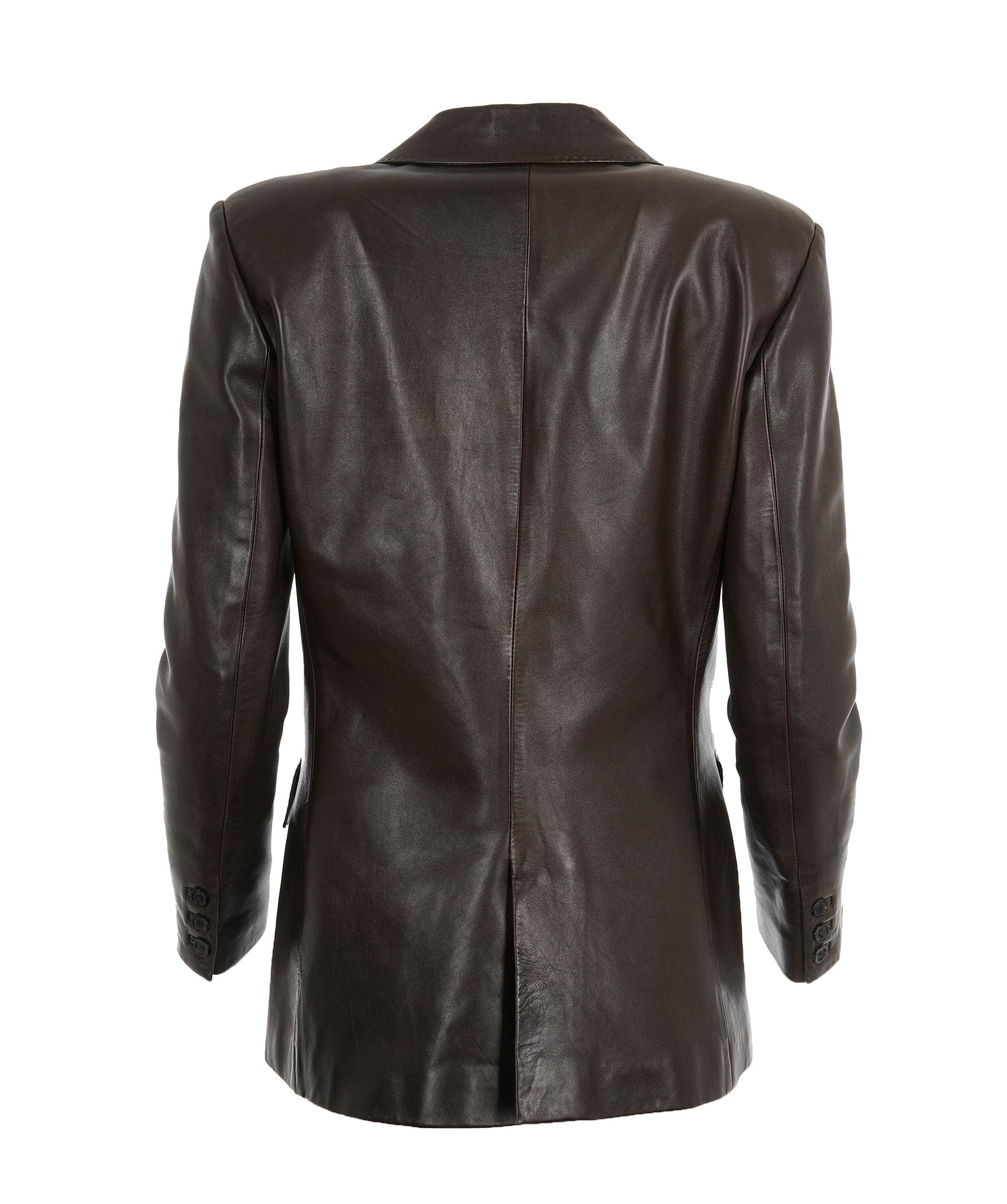 Gucci Gucci Vintage Leather Blazer ALC1586