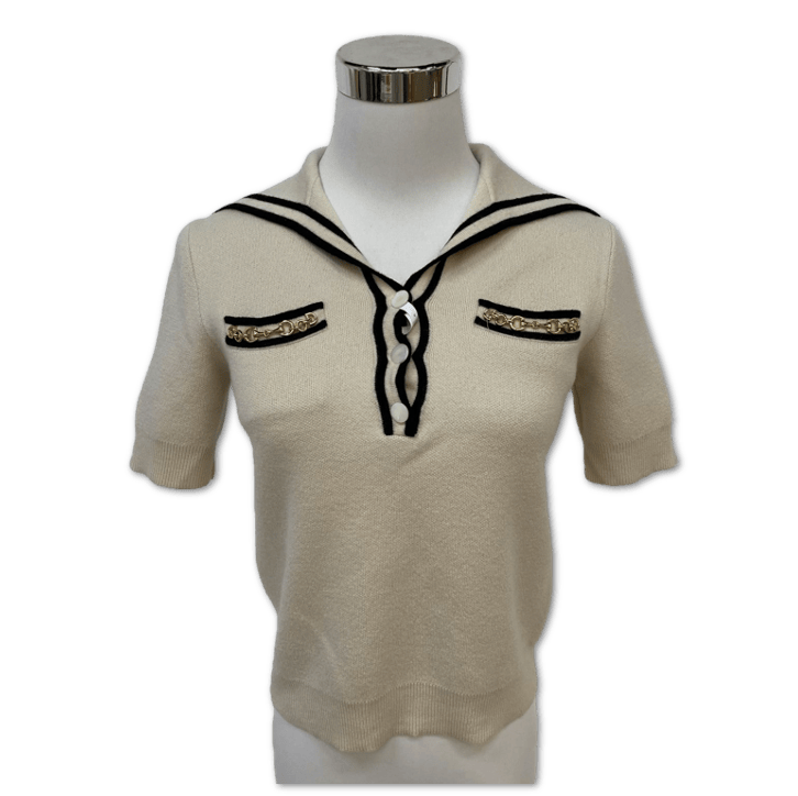 Gucci Gucci wool Horsebit Pocket Top Size: XS C19353770102