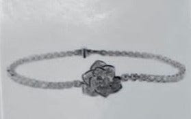 Centre Flower Diamond Bracelet