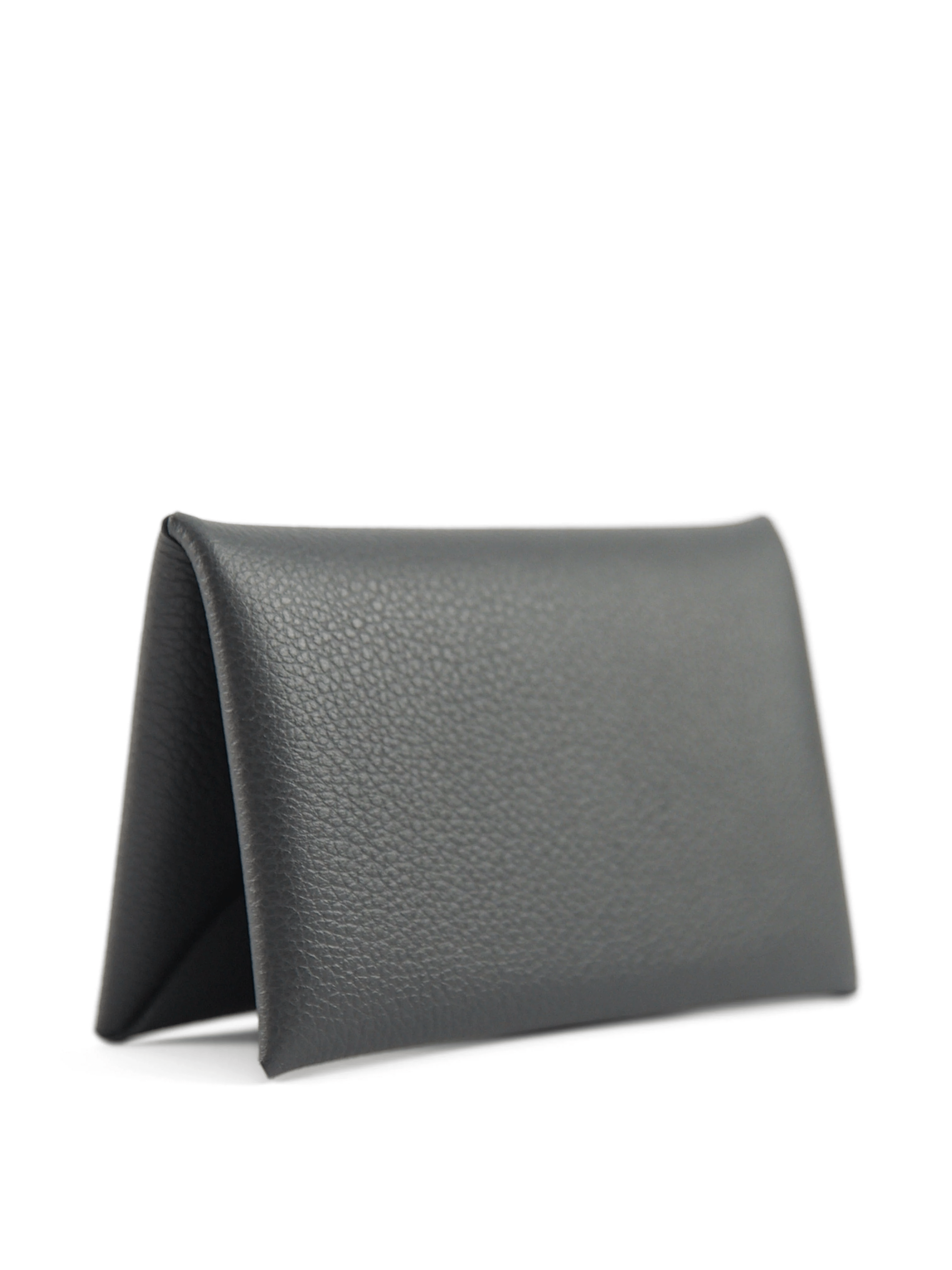 Hemrès HERMÈS CALVI CARD HOLDER BLACK Evercolour Leather