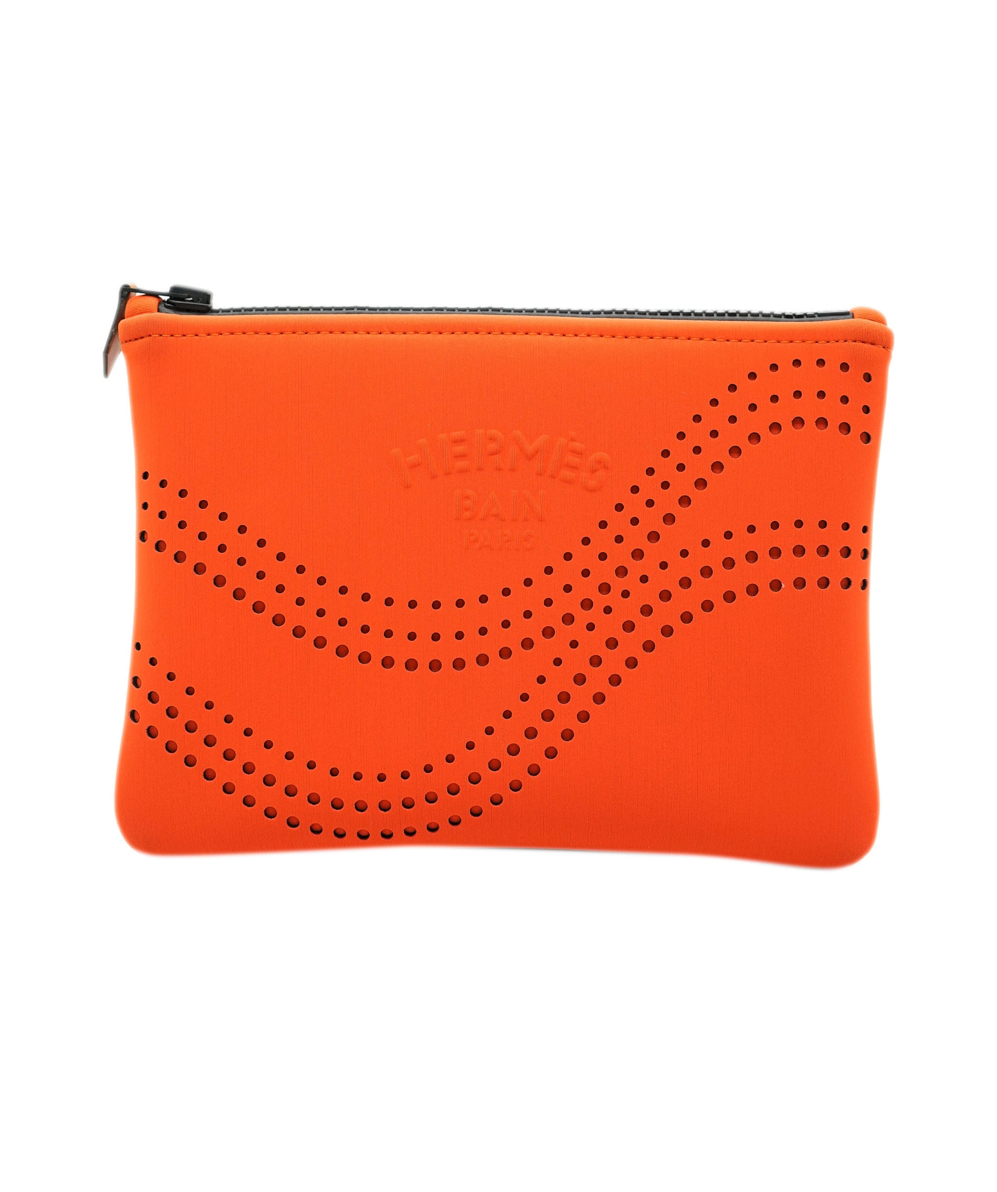 Hermès Hermes Bain Pouch orange  AVC2102