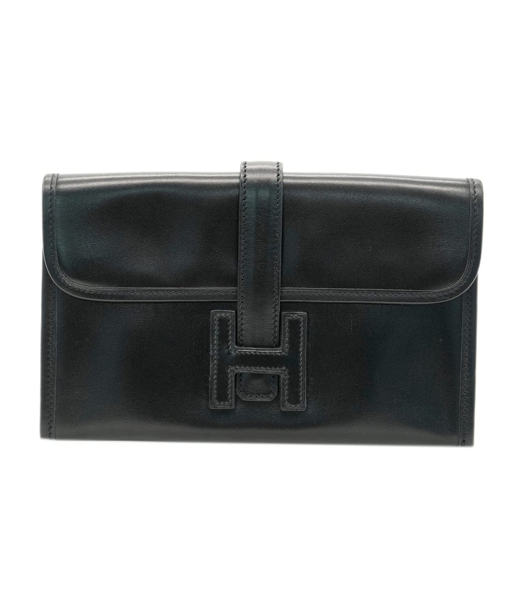 Hermès Hermes Black Jige Mini Clutch - DXBS1054