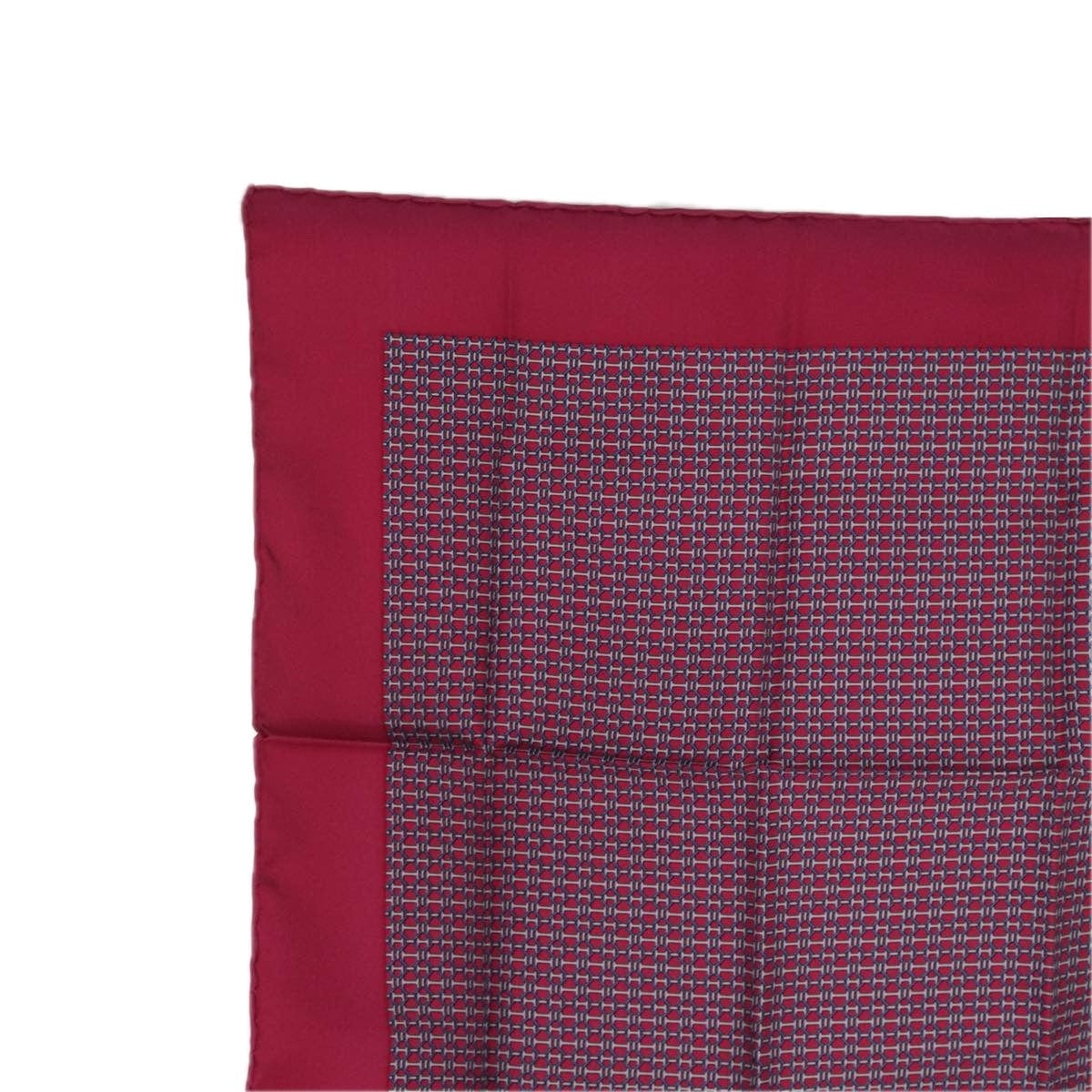 Hermès HERMES Carre 40 Scarf Silk Red Auth ac3033 DXBS0682