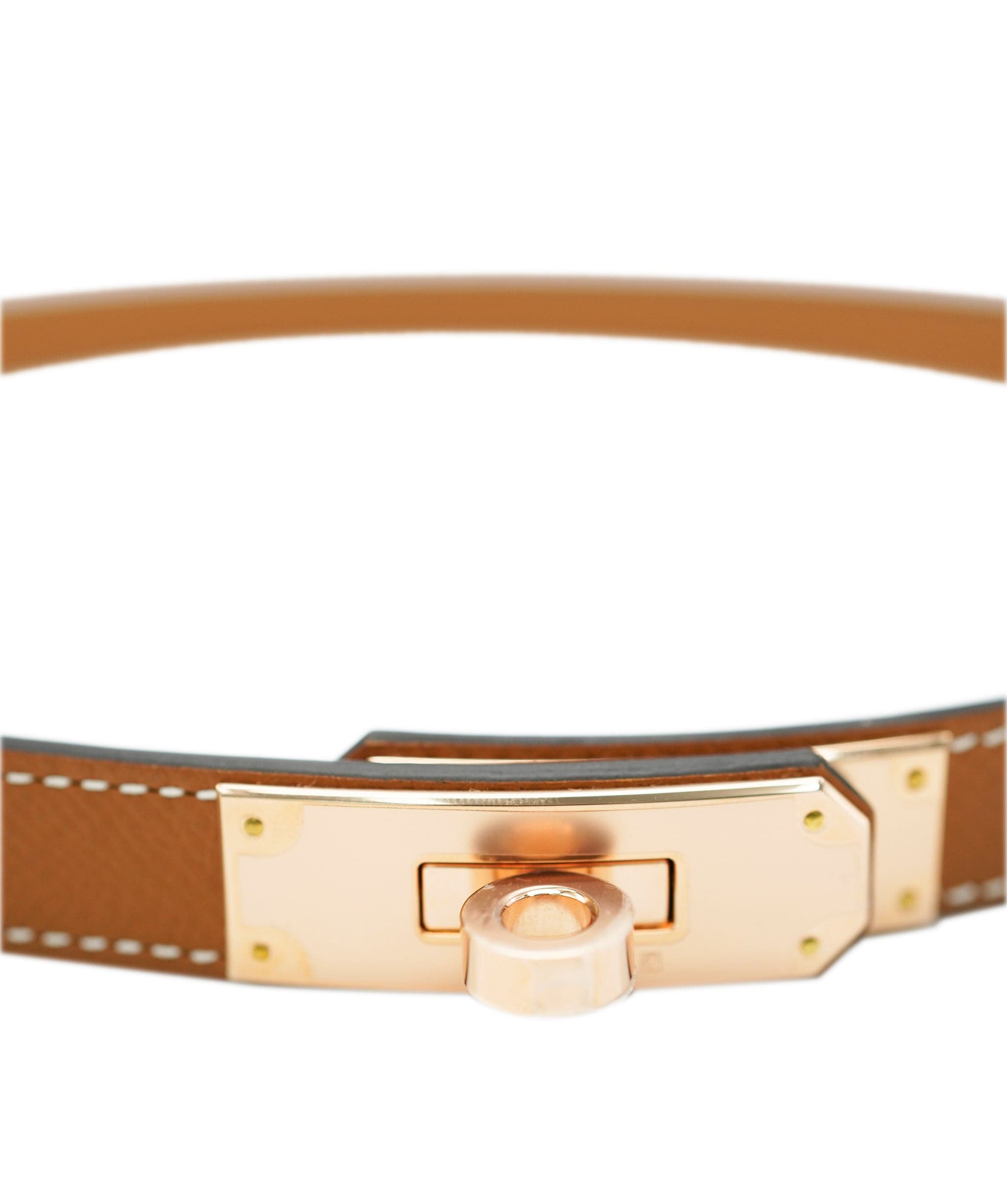 Hermès Hermès Kelly Belt Gold Epsom RGHW SKL1738