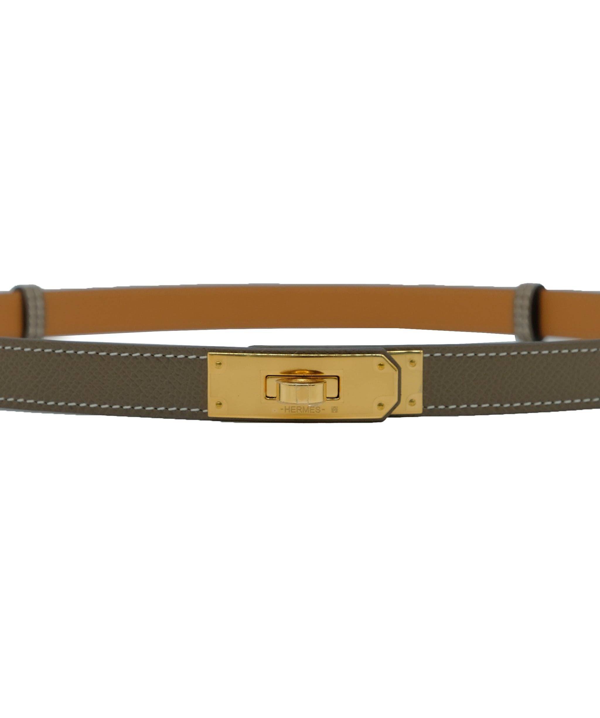 Hermès Hermes Kelly Belt Grey with GHW RJC3133