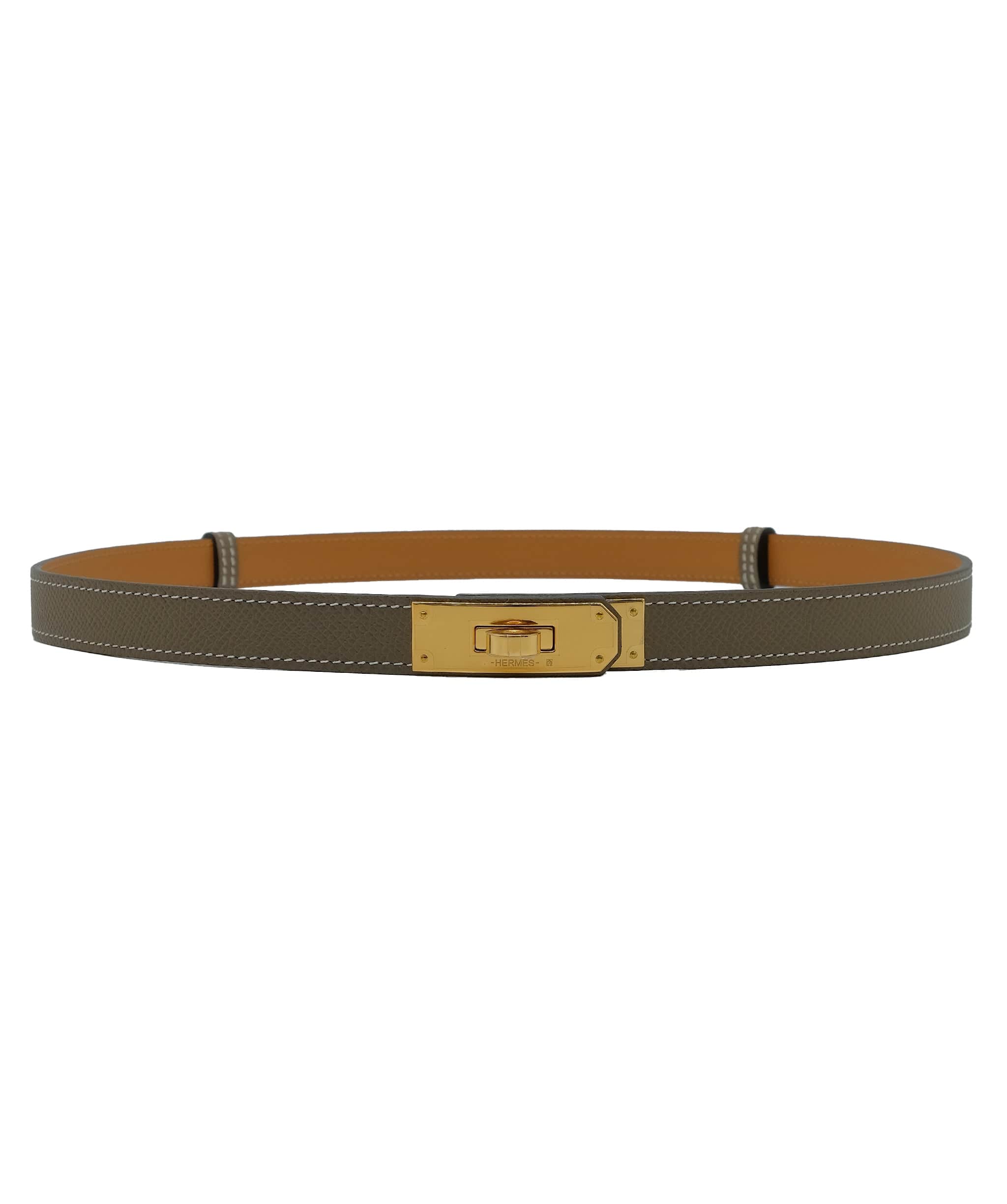 Hermès Hermes Kelly Belt Grey with GHW RJC3133