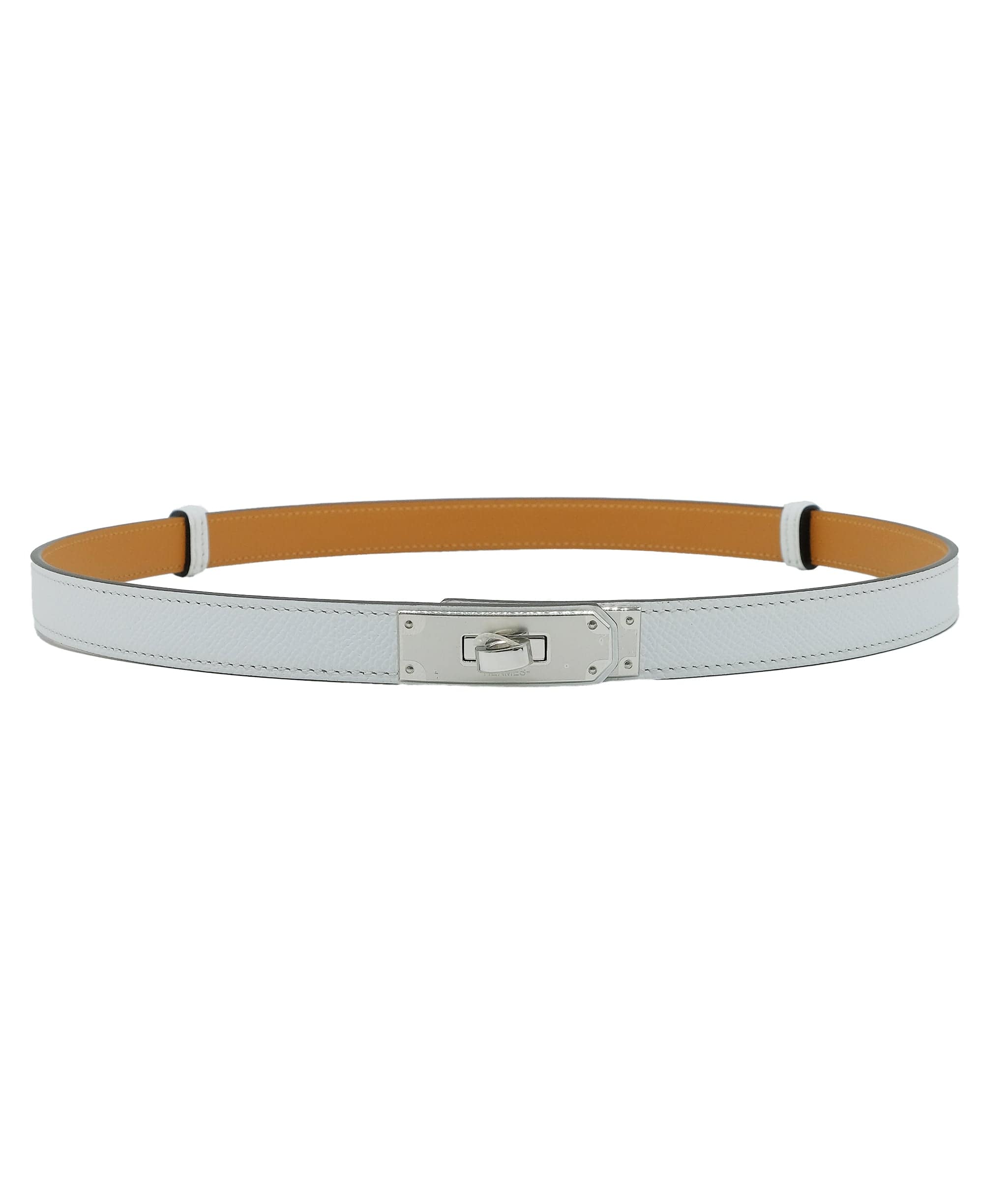 Hermès Hermes Kelly Belt White with PHW RJC3642