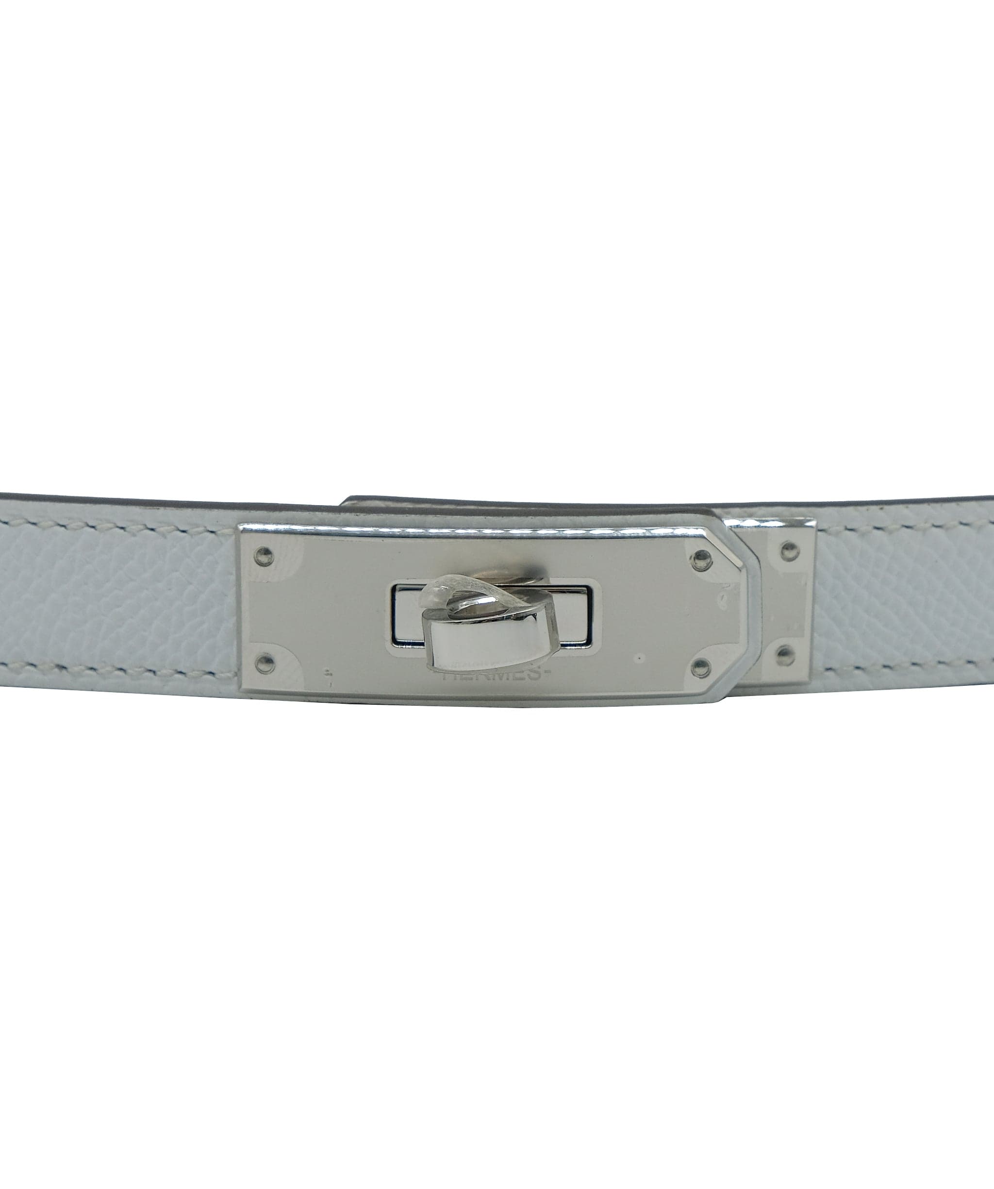 Hermès Hermes Kelly Belt White with PHW RJC3642