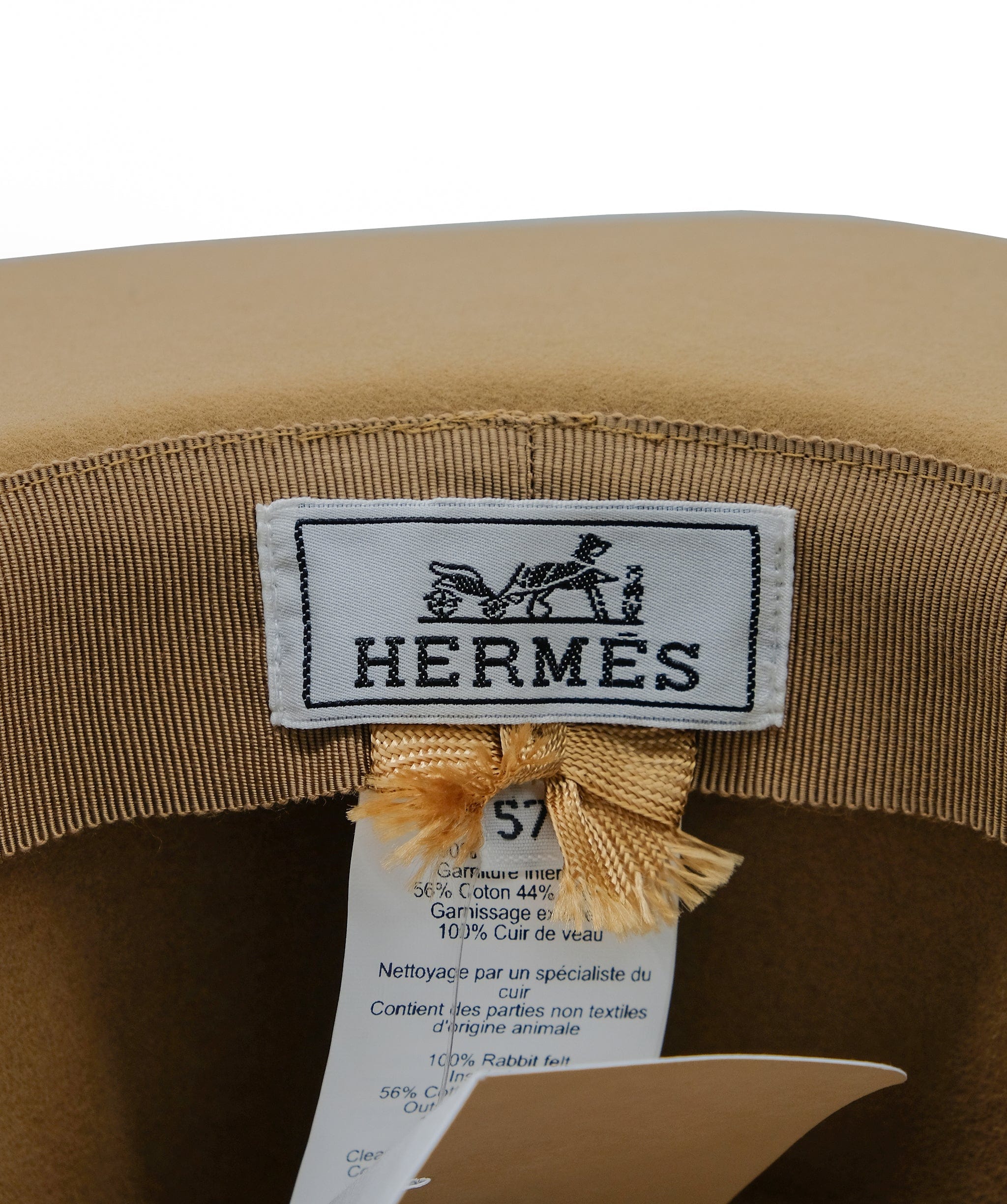 Hermès Hermes kelly hat  Brown RJC3391