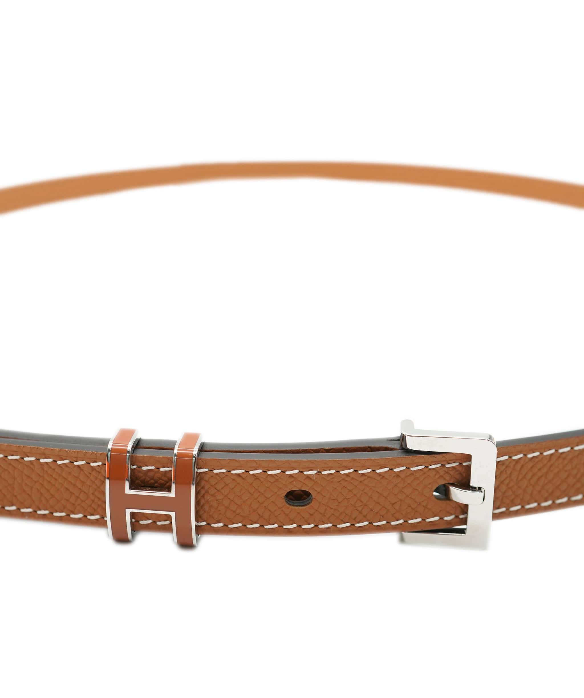 Hermès Hermès Ceinture Pop H 15 Epsom Gold PHW ASL9865