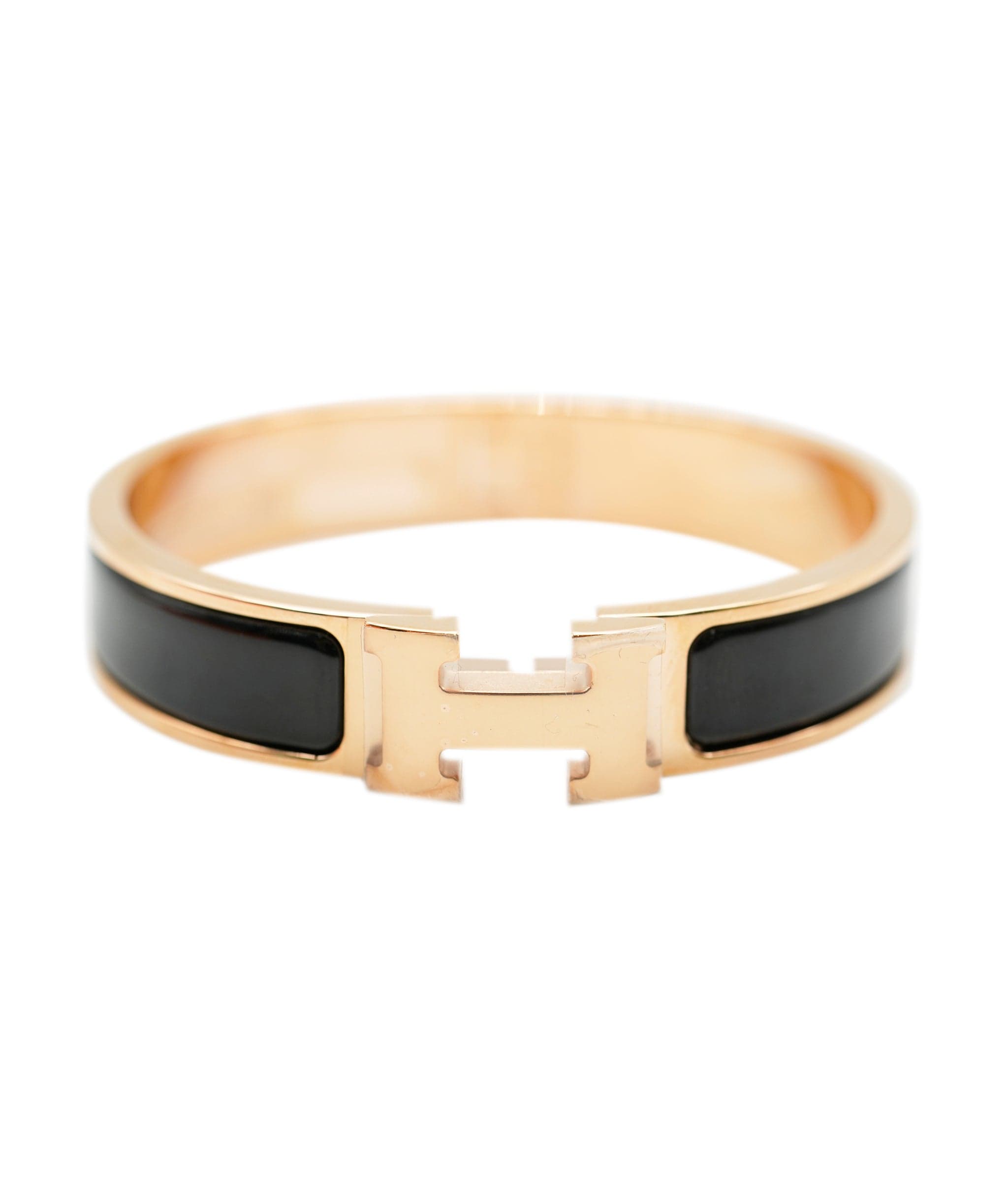 Hermès Hermès Clic Clac Rose Gold PM Black ASL7088