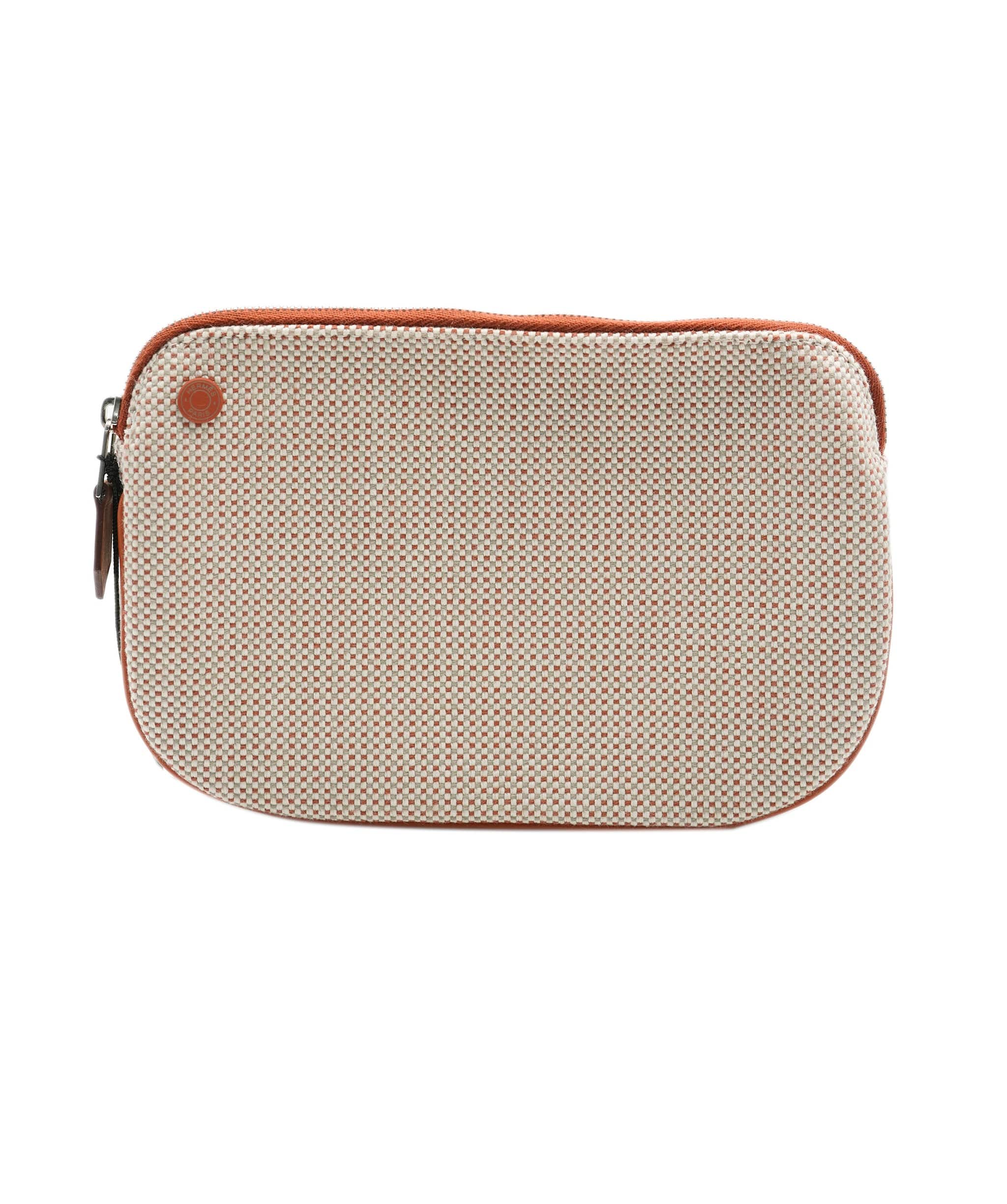 Hermès Hermès Echappee case 100% cotton COGNAC  ASL9565