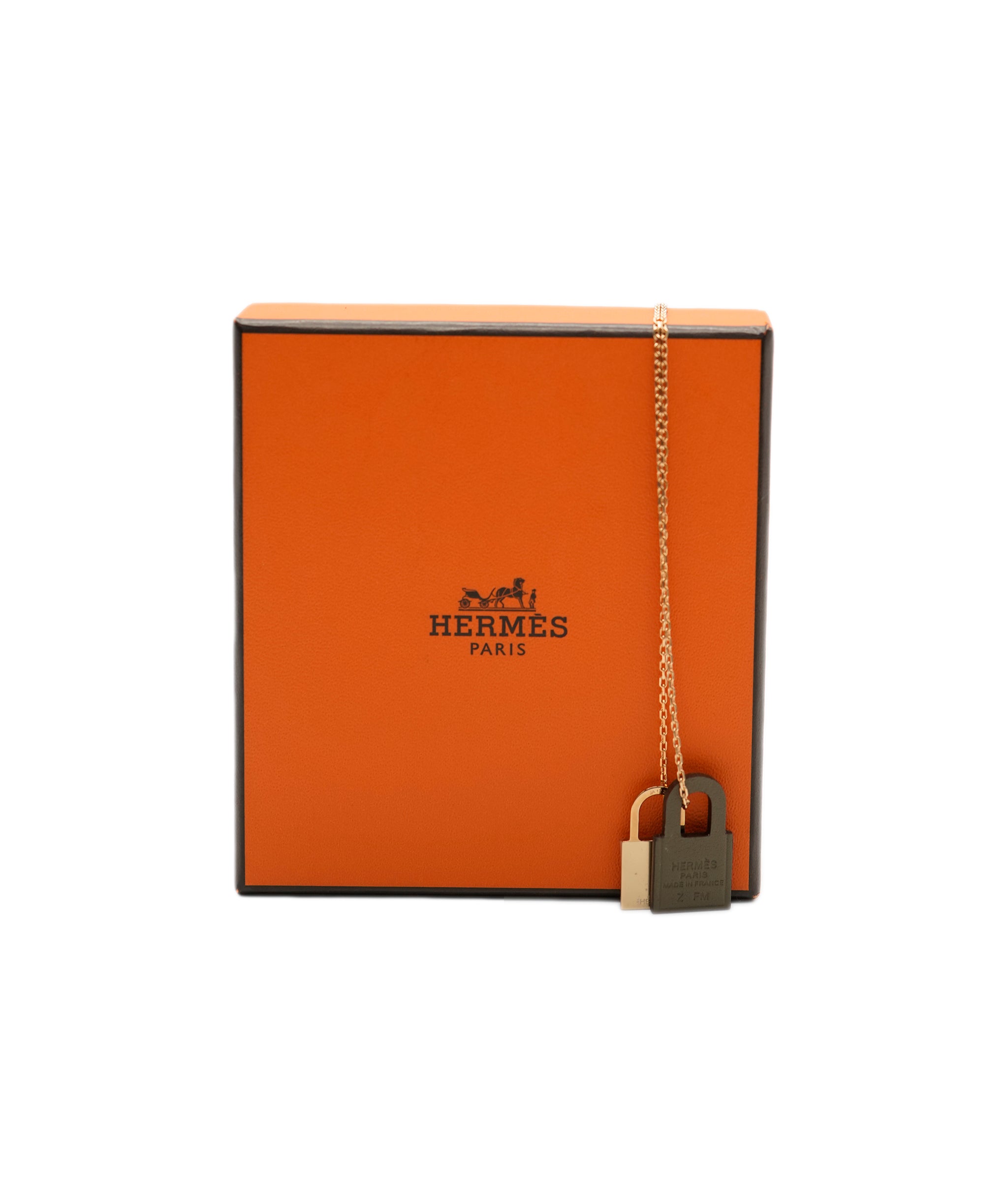 Hermès Hermes fashion lock necklace AVL1170