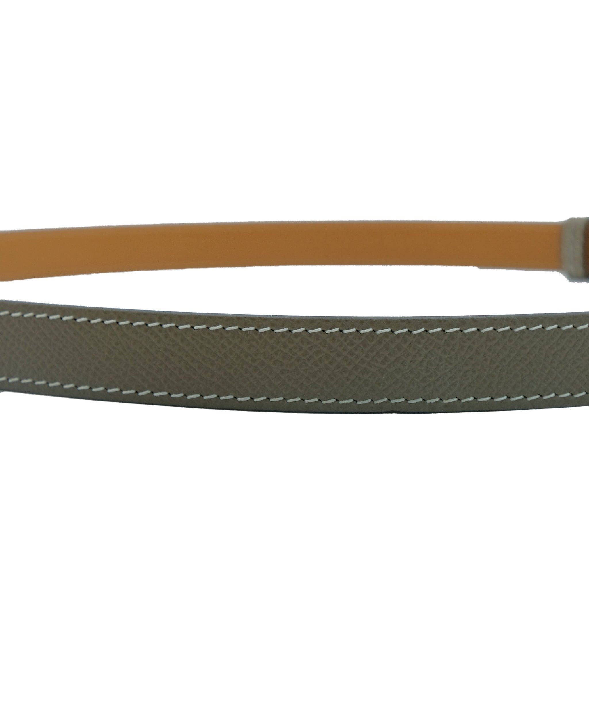 Hermès Hermes Kelly Belt Etoupe PHW RJC2495