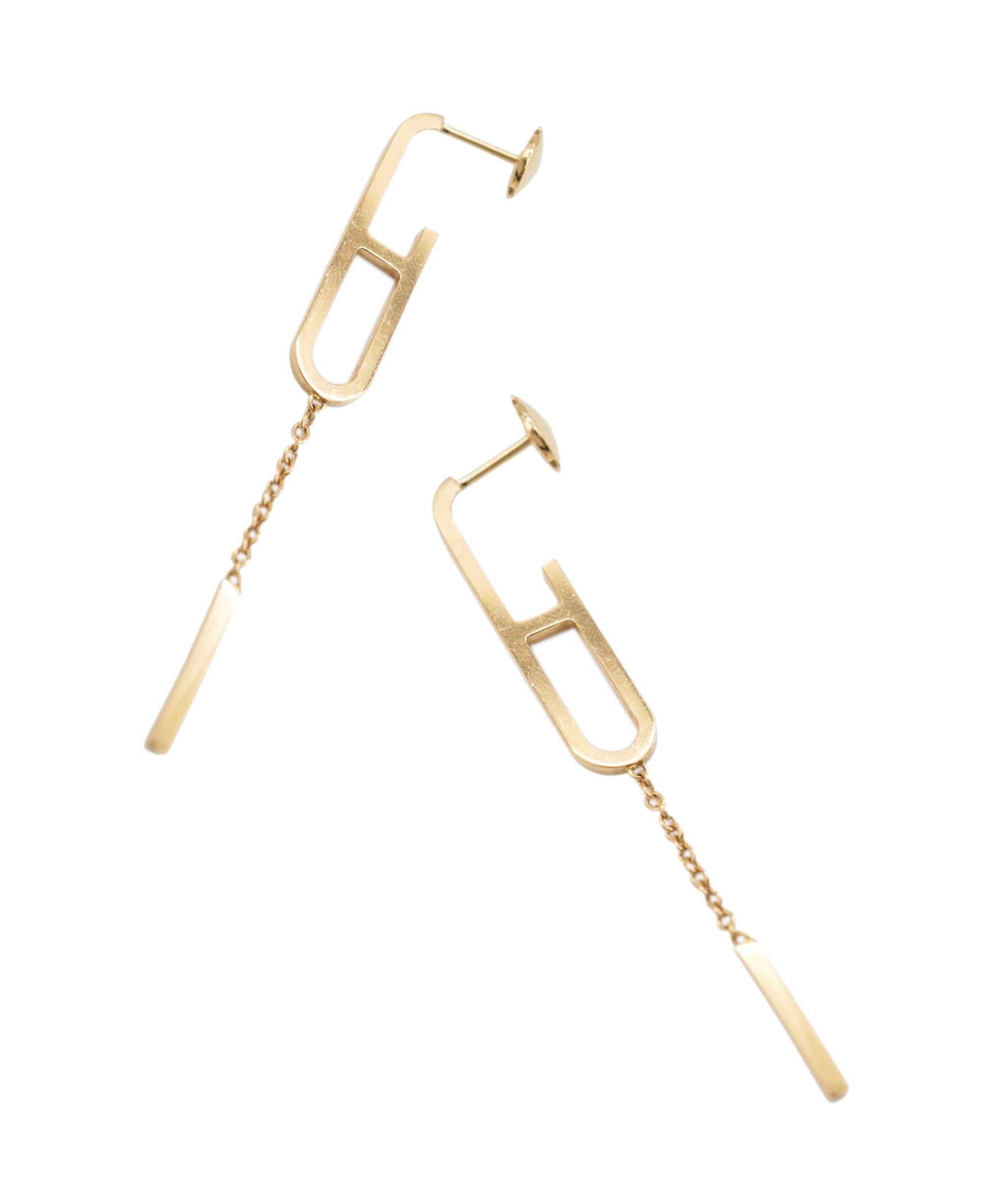 Hermès Hermes Rose Gold Earrings