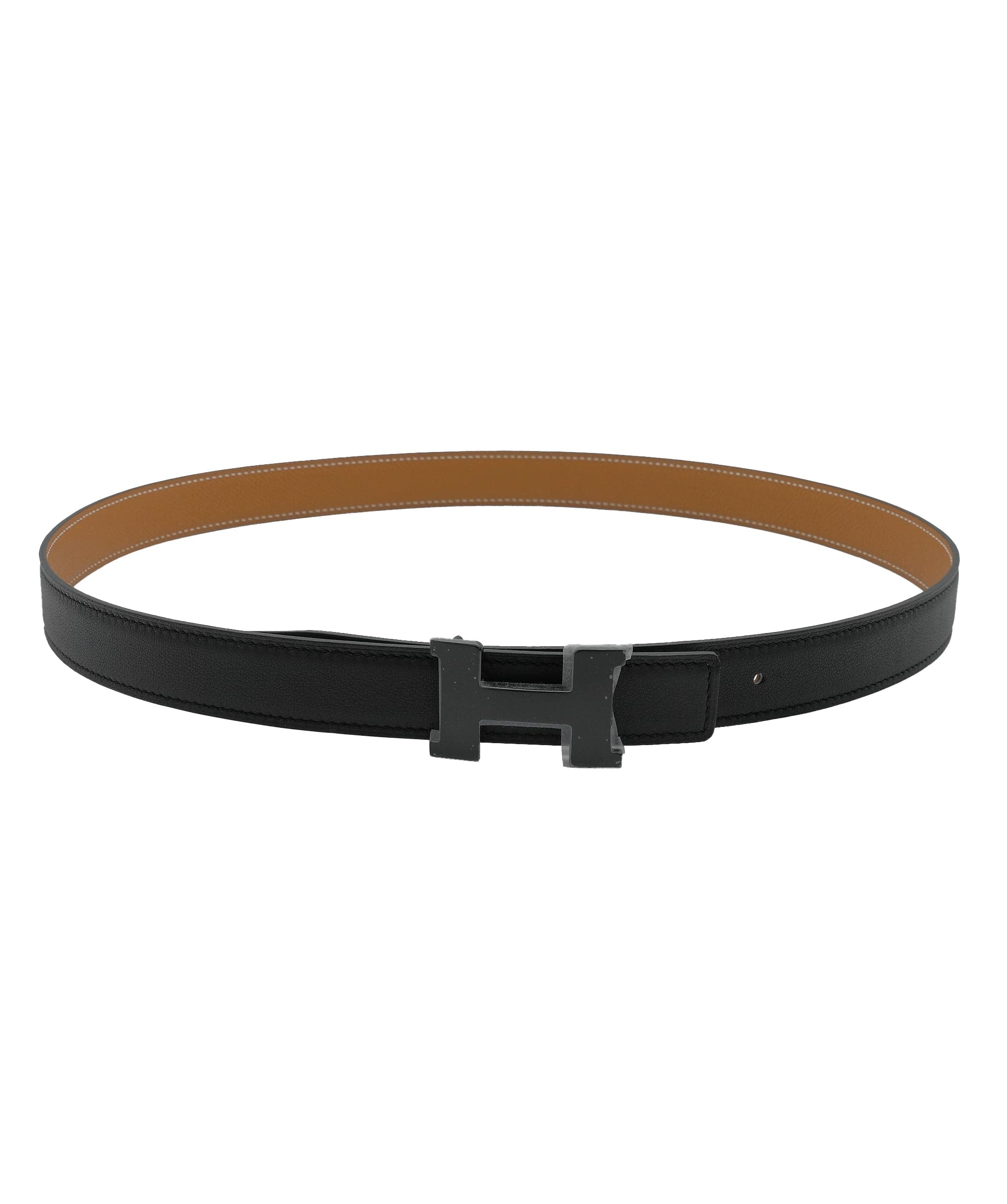 Hermès Hermes Slim Constance Belt So Black RJC2655