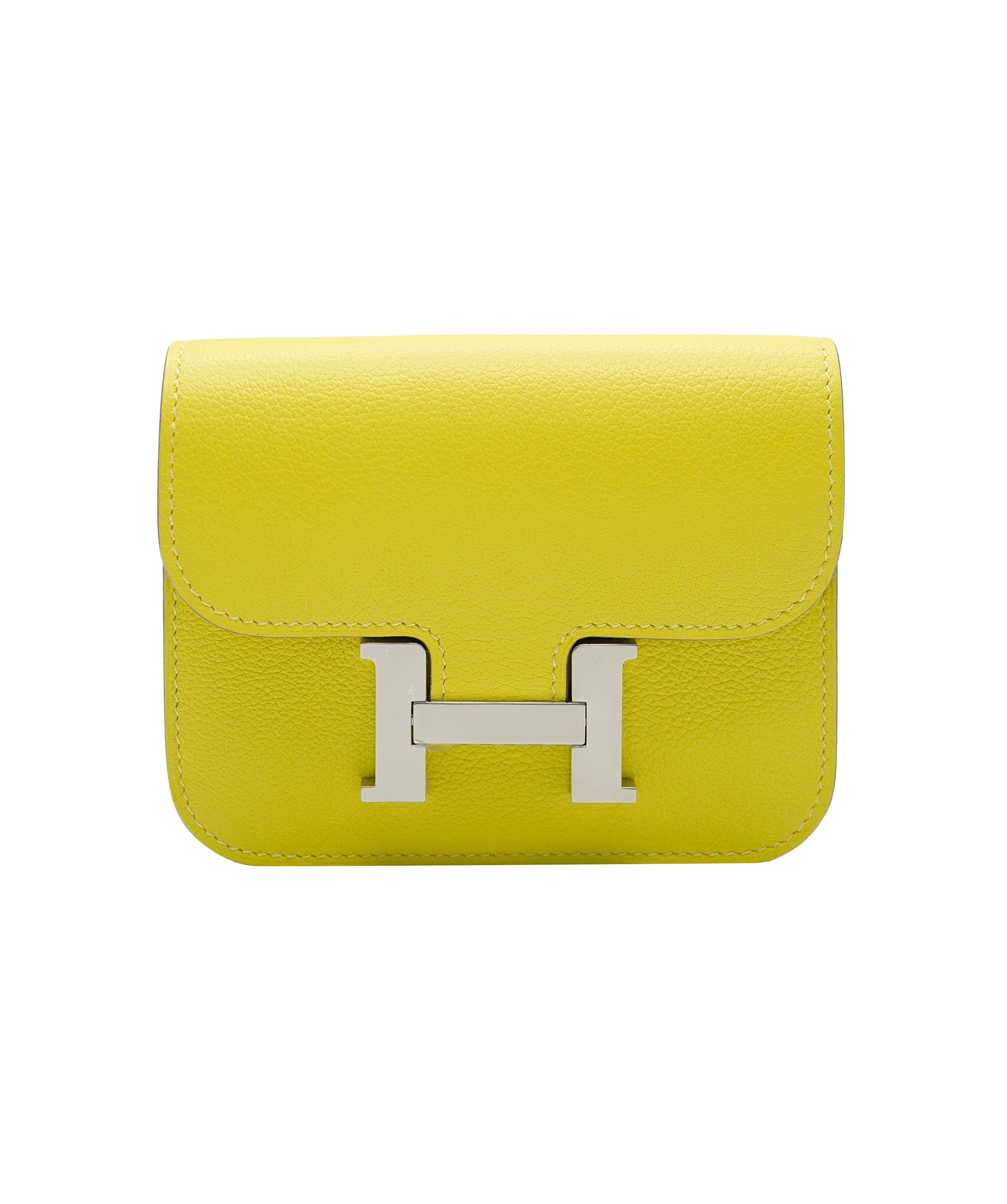 Hermès Hermes yellow constance wallet  - AJC0425