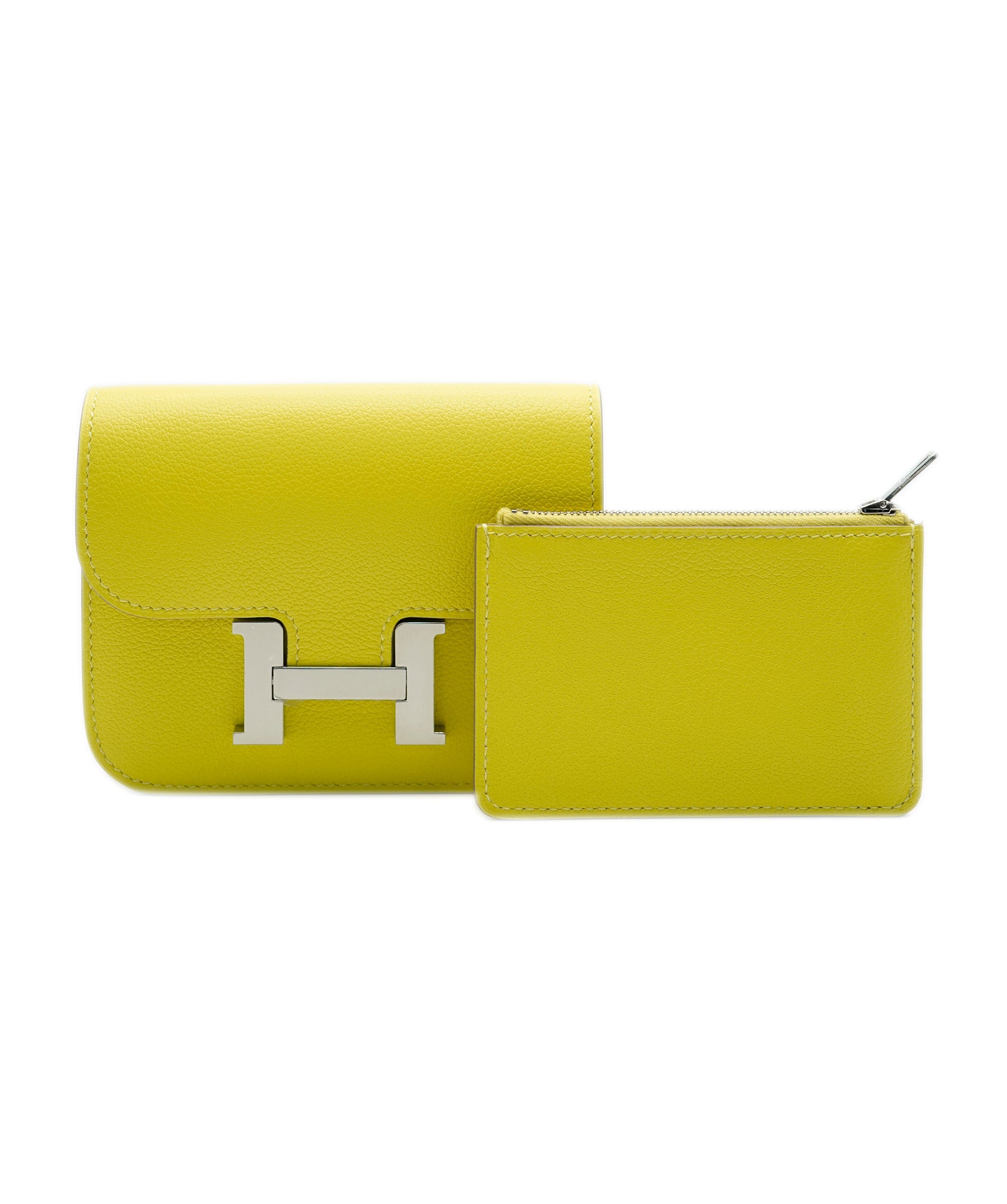 Hermès Hermes yellow constance wallet  - AJC0425