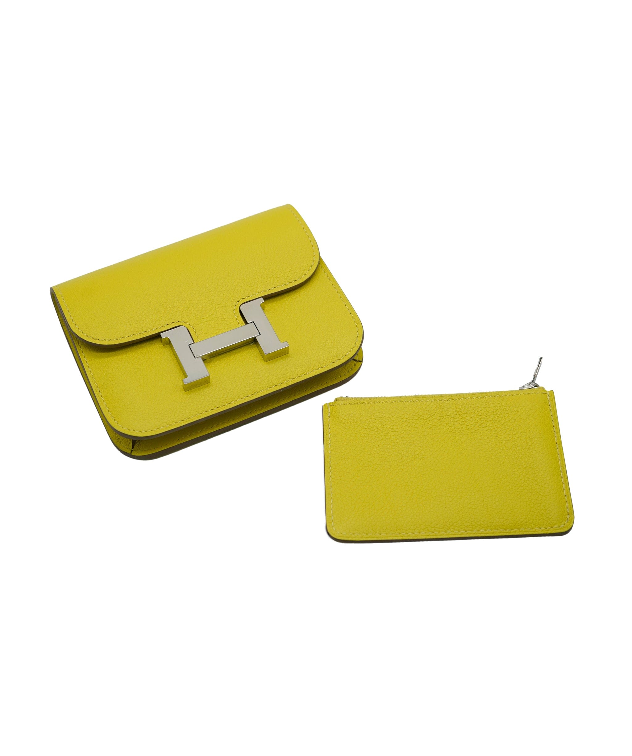 Hermès Hermes yellow constance wallet  - AJC0425