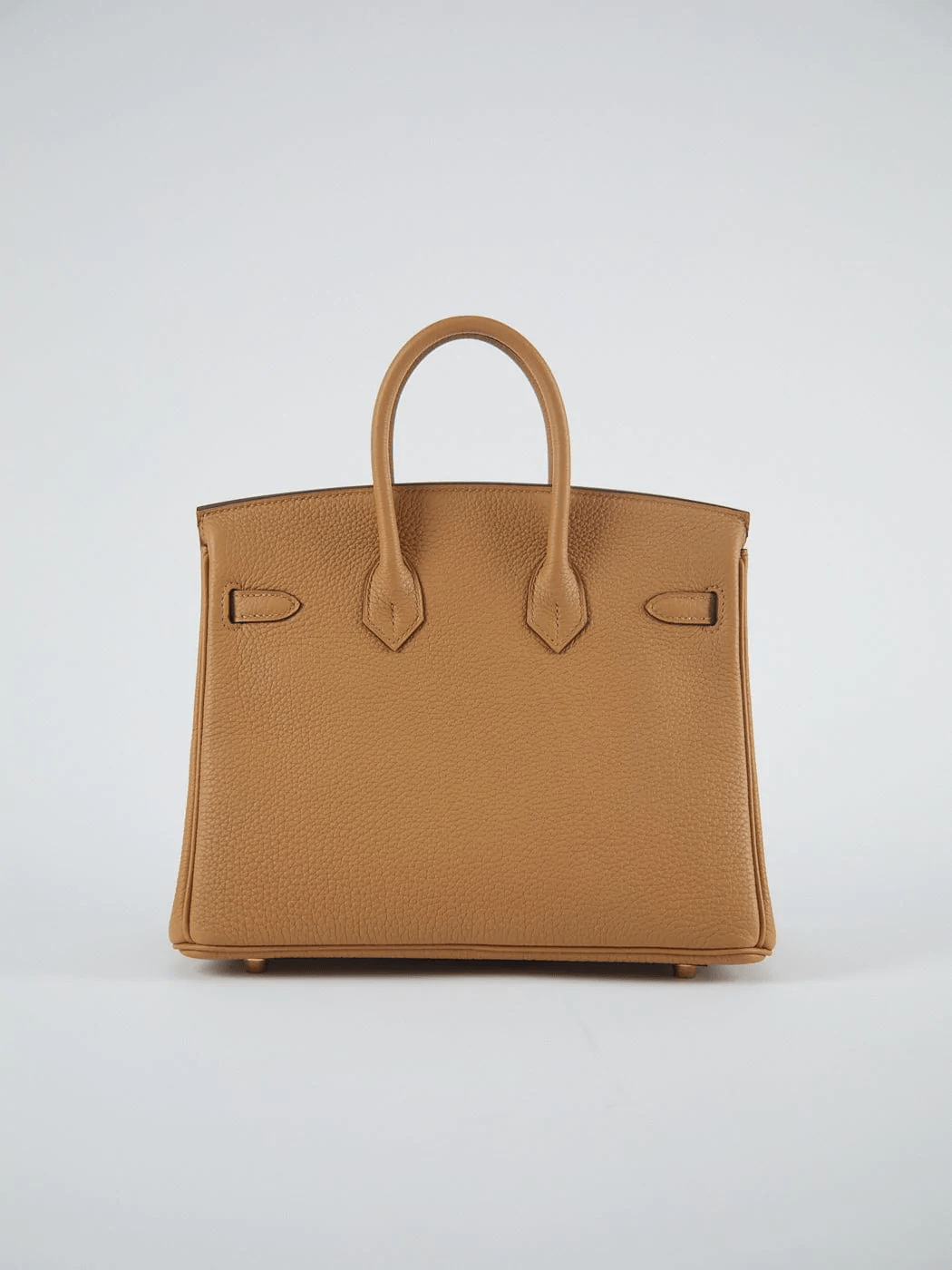 Hermès HERMÈS BIRKIN 25CM BISCUIT Togo Leather with Gold Hardware