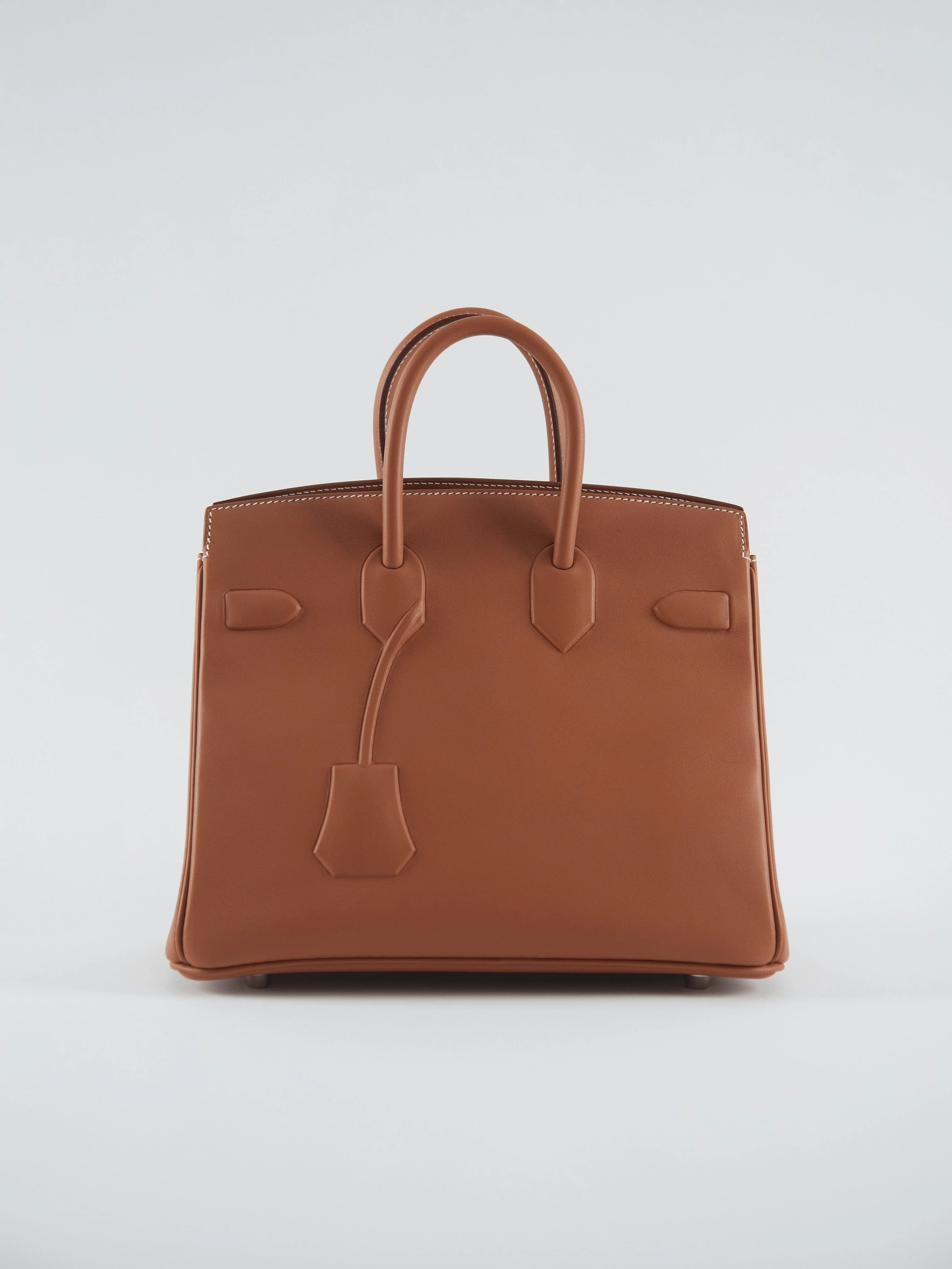 Hermès HERMÈS BIRKIN 25CM "SHADOW" GOLD Swift Leather with Palladium Hardware