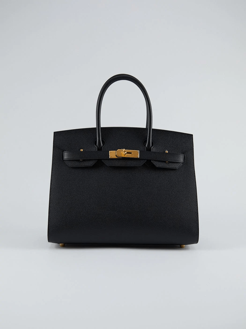 Hermès HERMÈS BIRKIN 30CM BLACK Epsom Leather with Gold Hardware