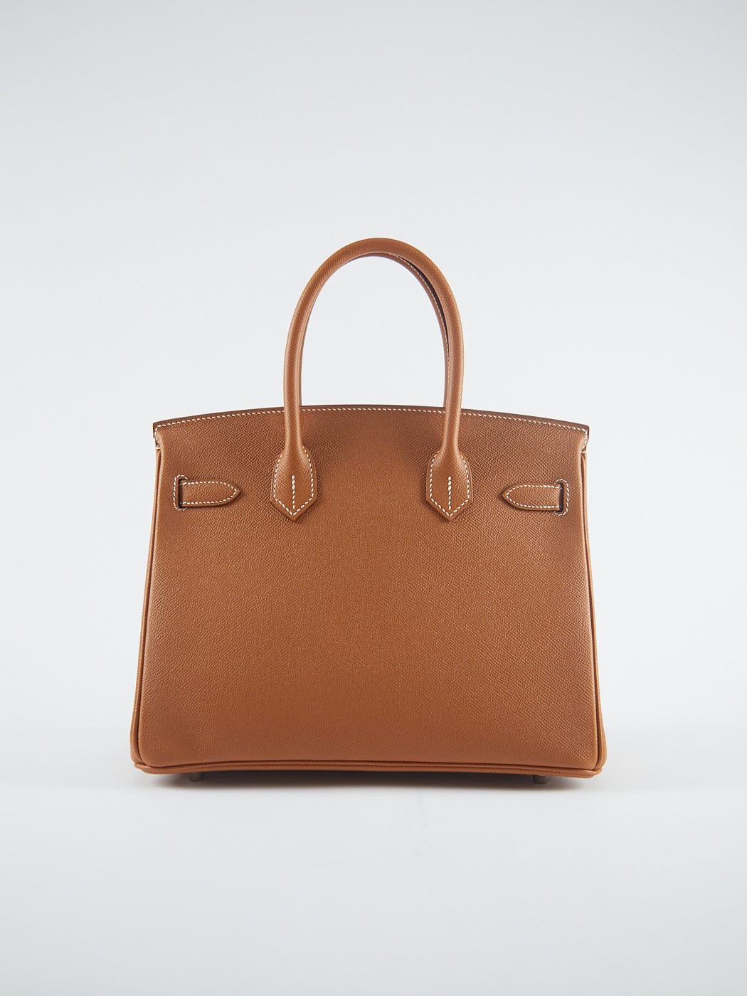 Hermès HERMÈS BIRKIN 30CM GOLD Epsom Leather with Palladium Hardware