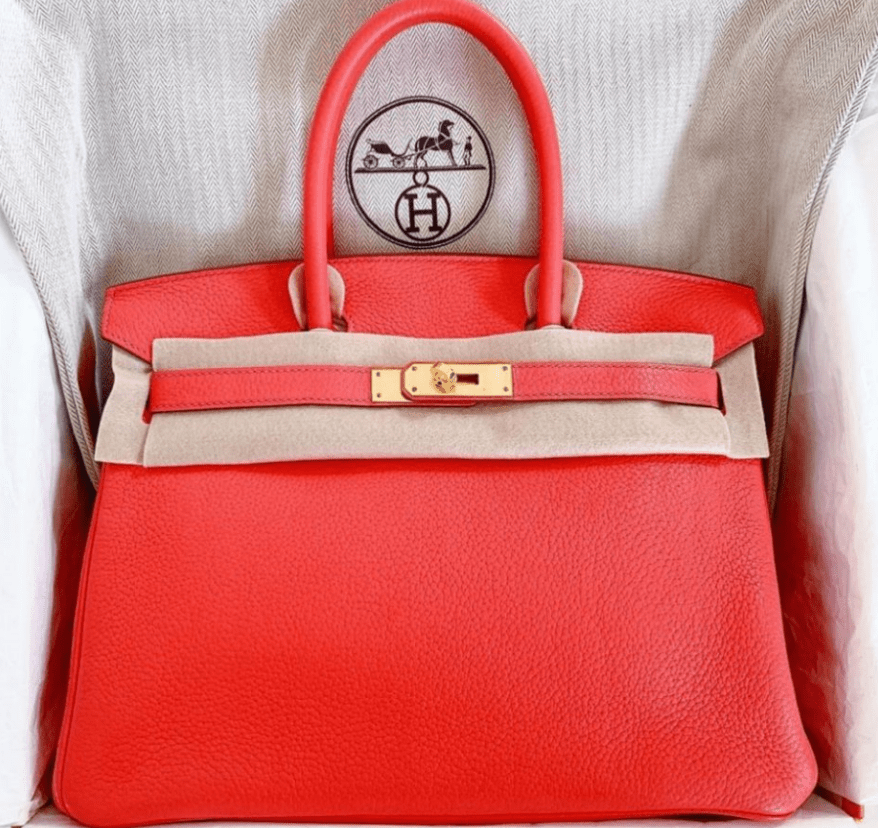 Hermès Birkin 30 Rose Jaipur Clemence GHW T Stamp ASC4280