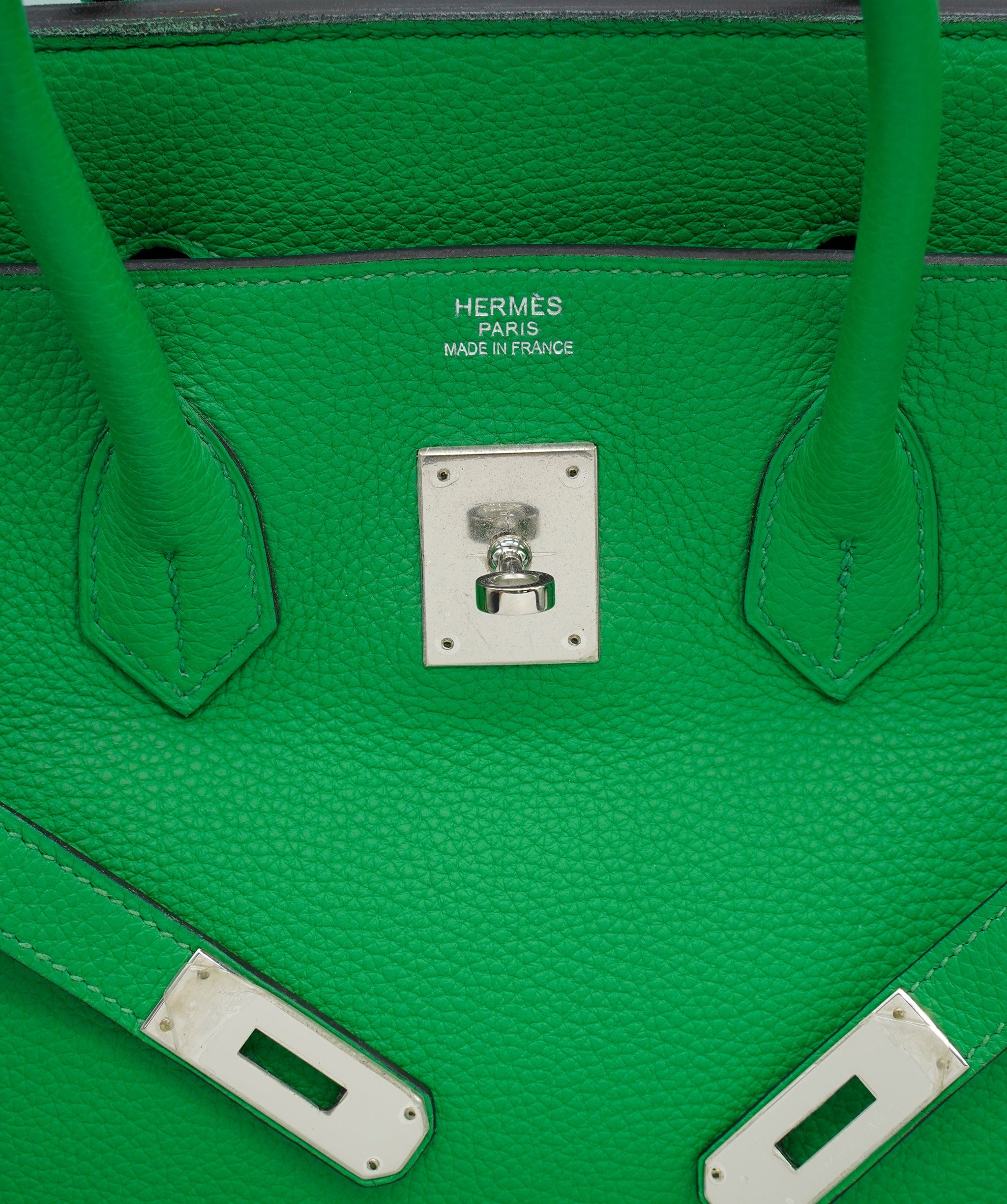 Hermès Birkin retourne togo 35 bamboo with PHW  AVL1180