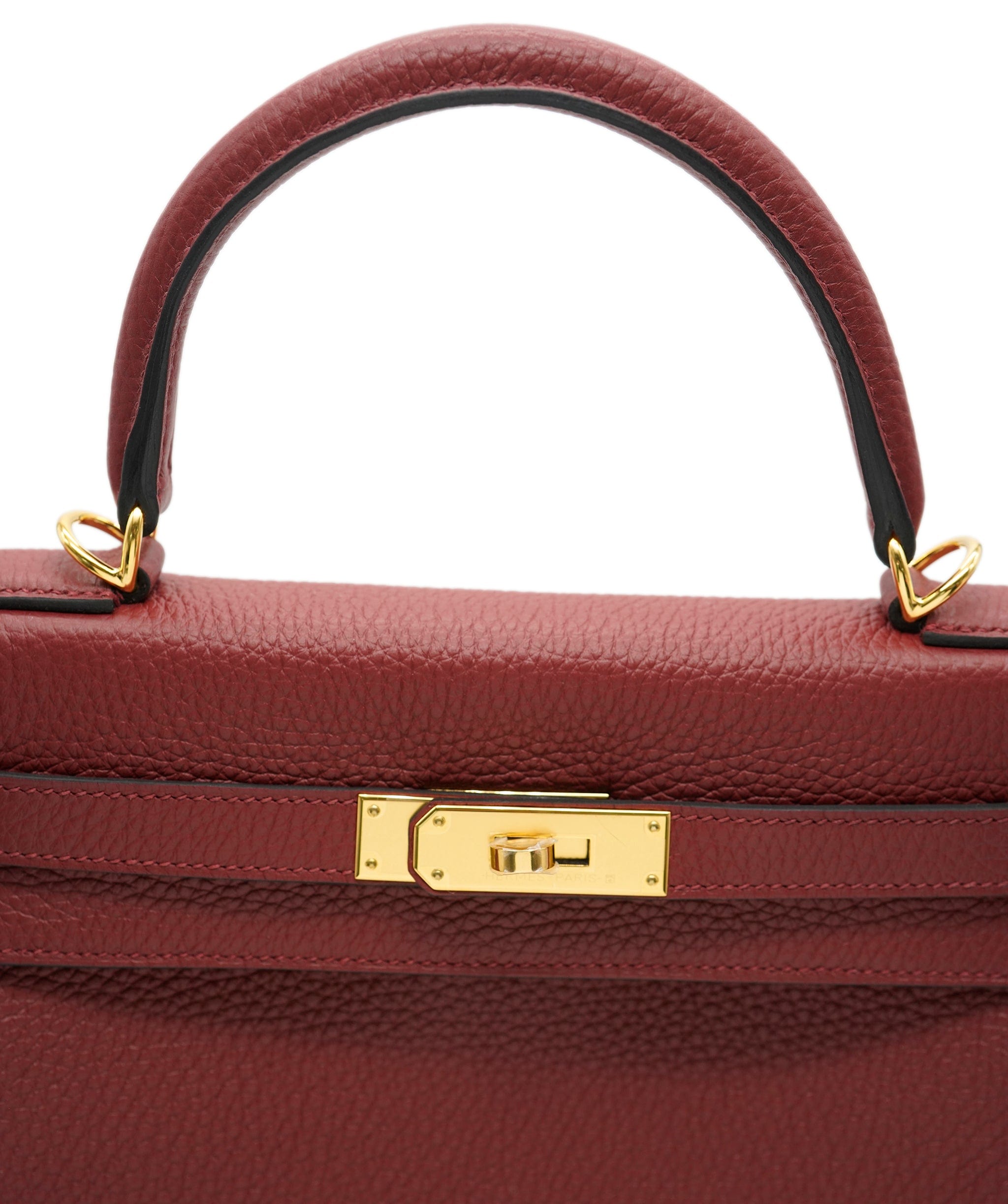 Hermès Brand New K28 Kelly GHW Rouge H ASC4797