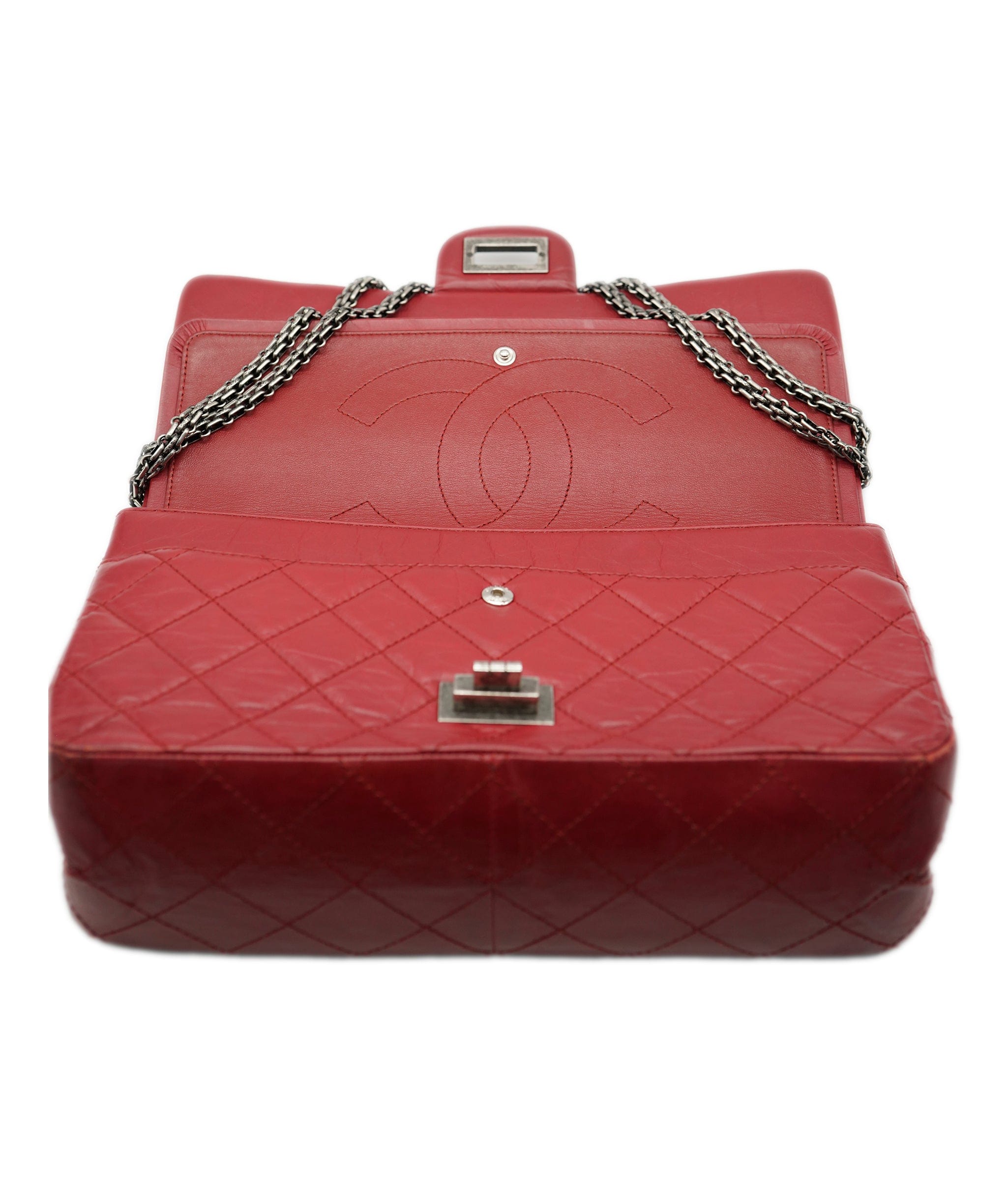 Hermès Chanel Bag 2,55 maxi red shw AVC1112