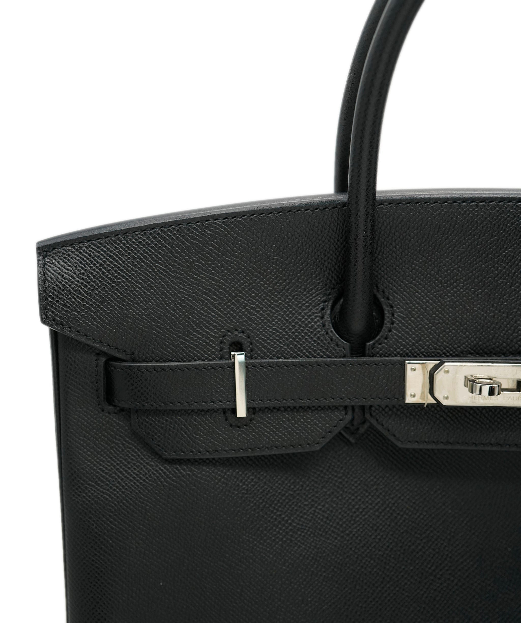 Hermès Hemes Birkin black epsom 35 ASL10292