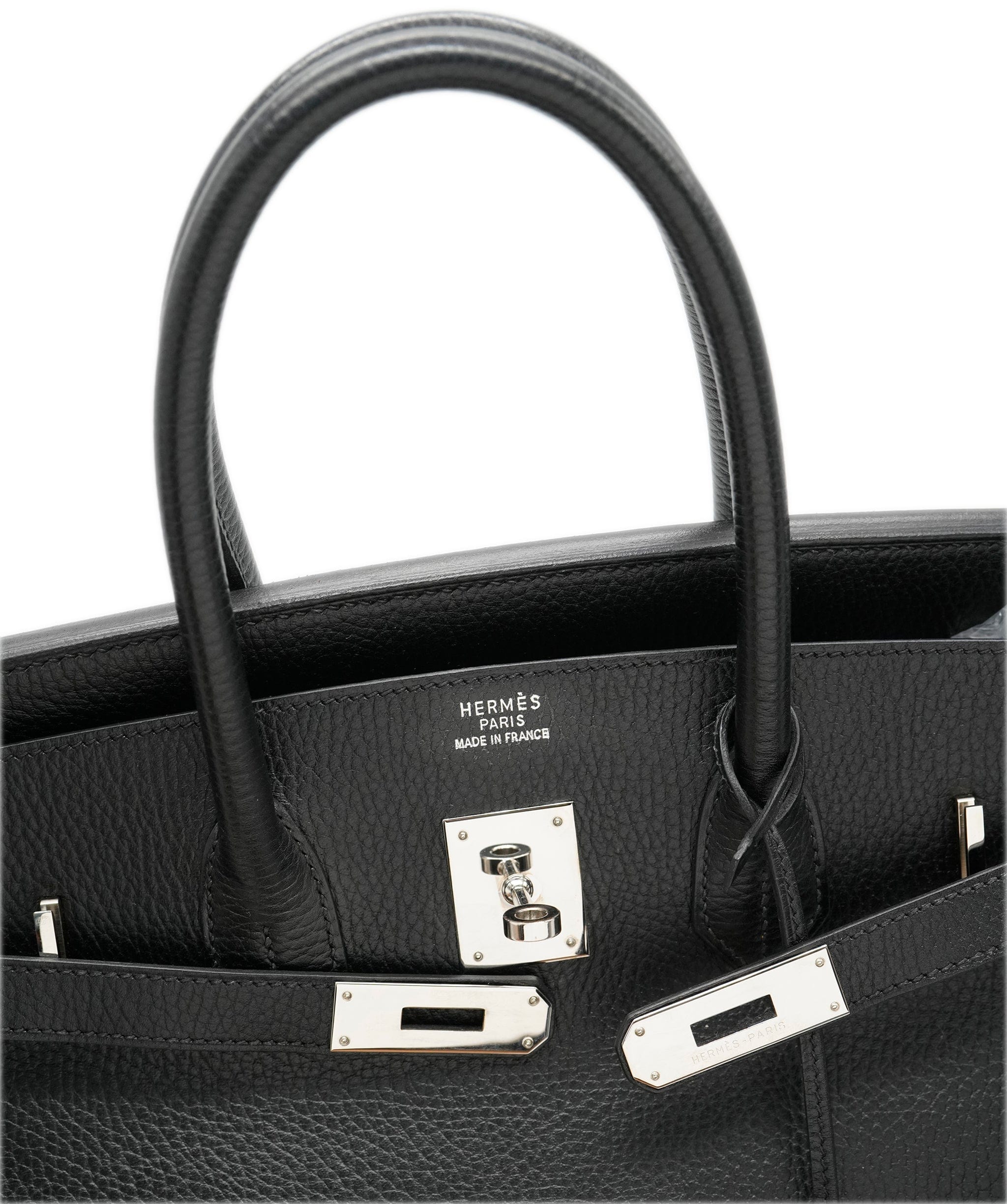 Hermès Hermès 35 Black Birkin with PHW - ASL10262