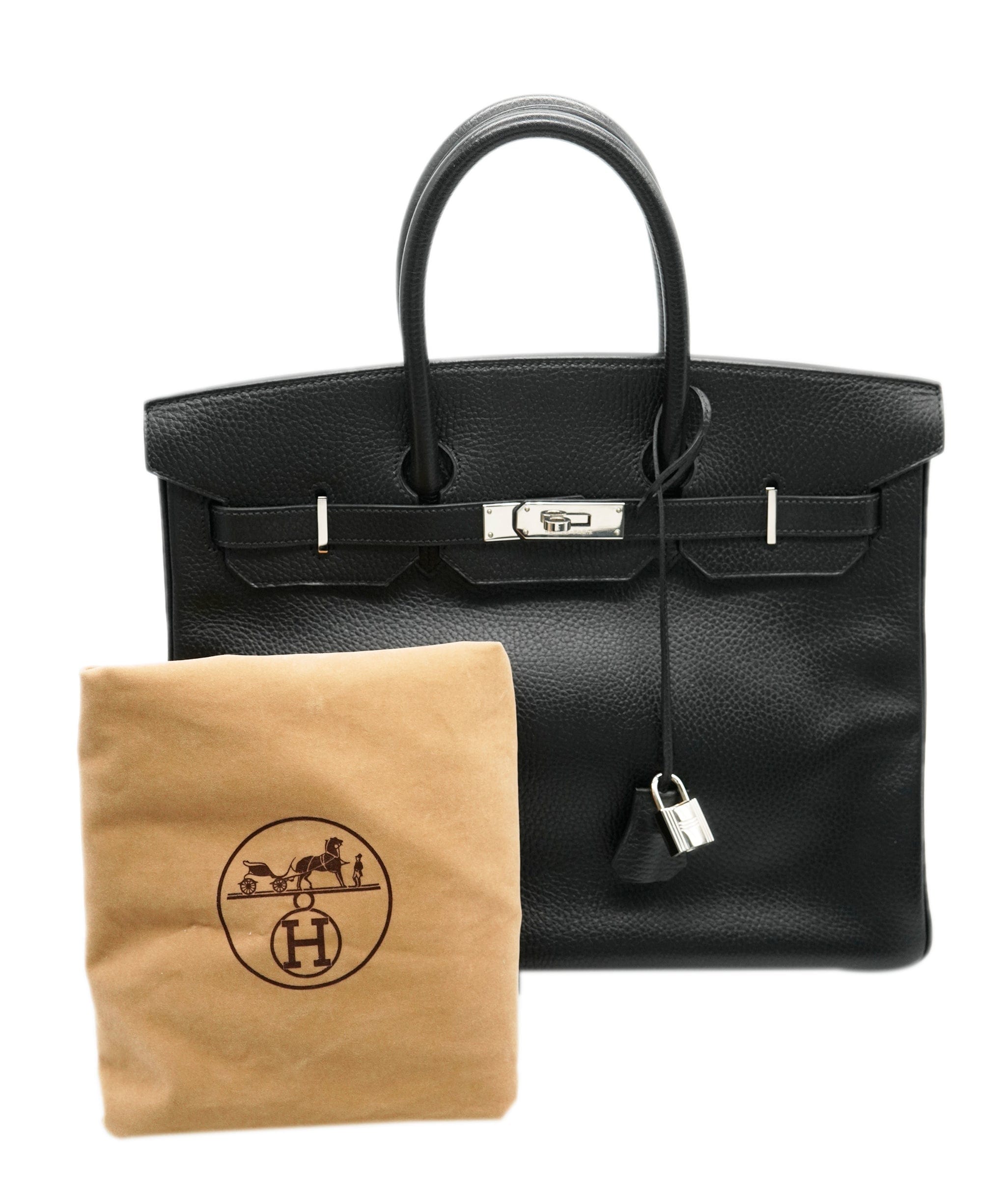 Hermès Hermès 35 Black Birkin with PHW - ASL10262