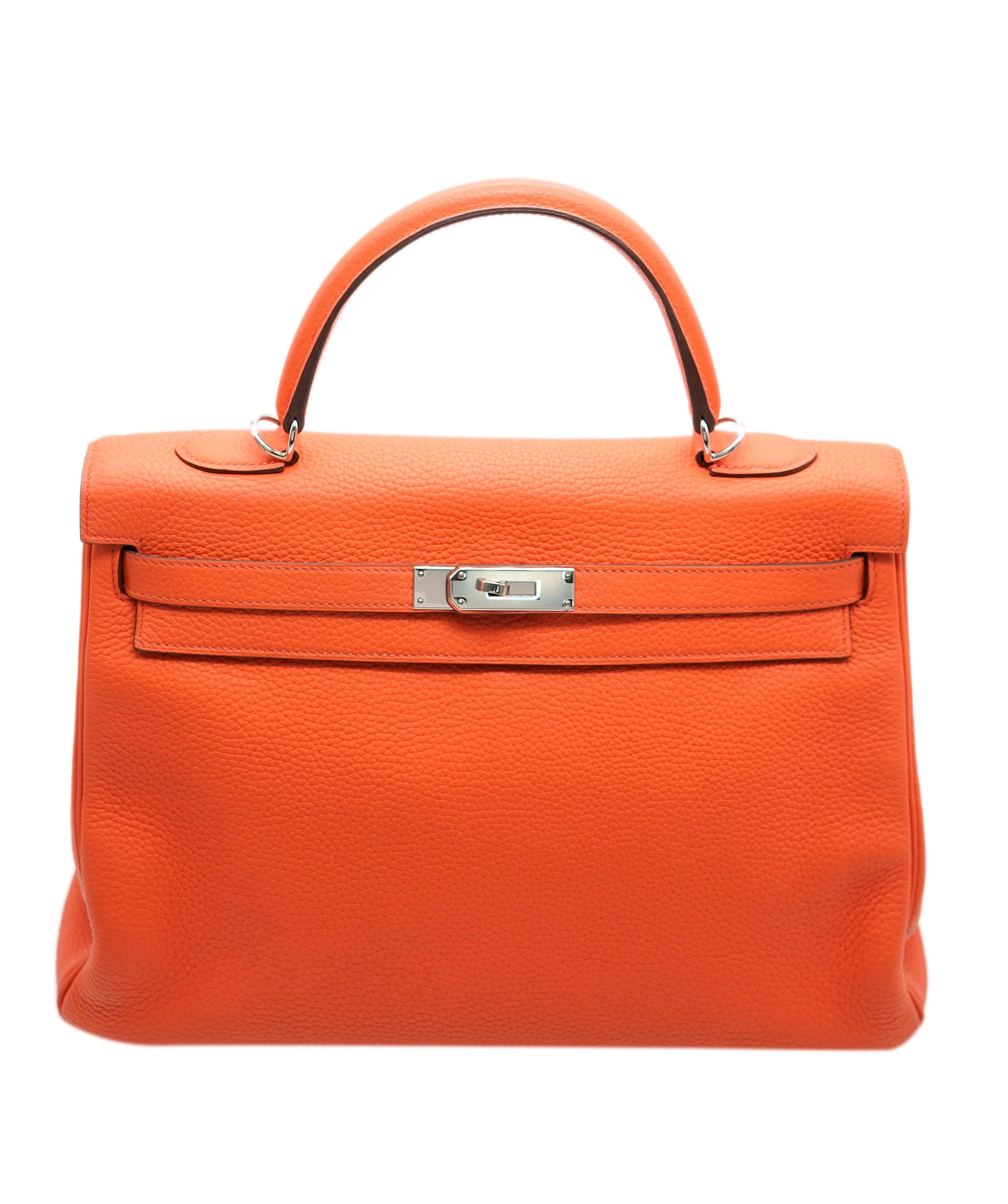 Hermès HERMES 35cm Kelly Feu Togo PHW  ASL10449