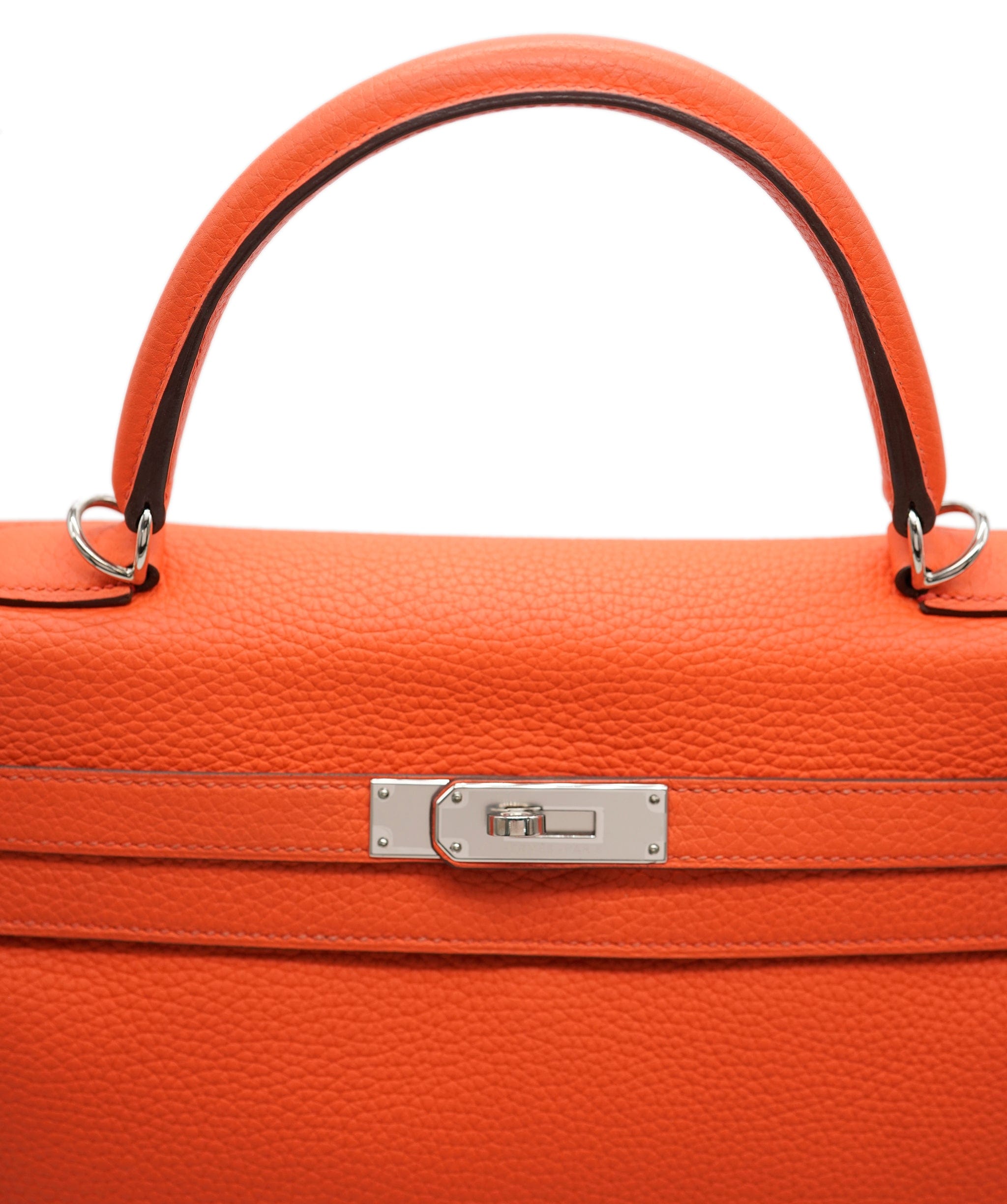 Hermès HERMES 35cm Kelly Feu Togo PHW  ASL10449