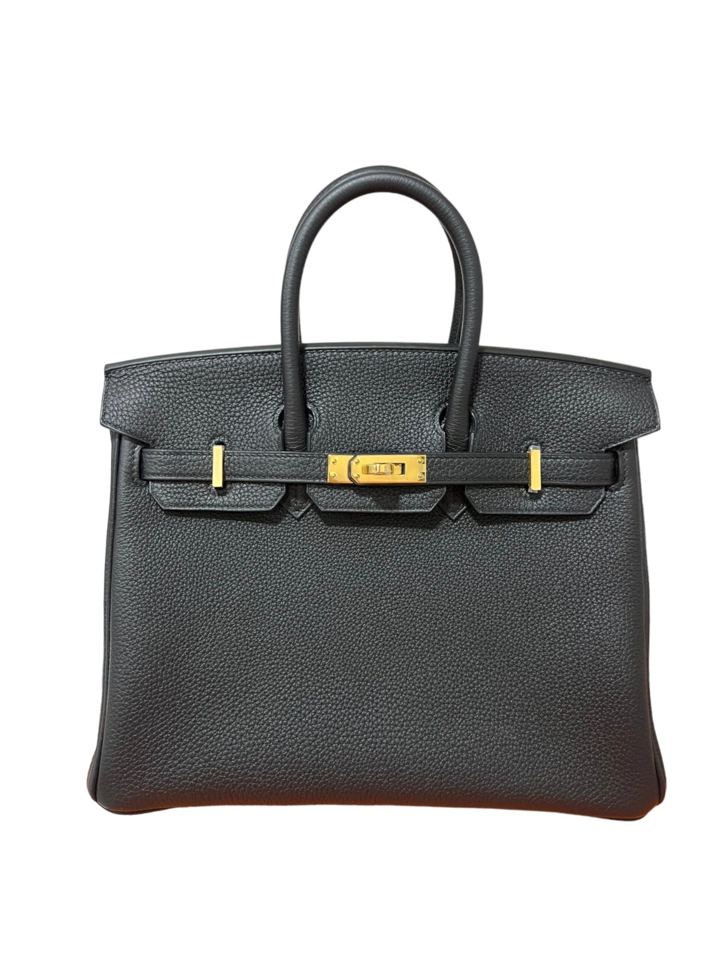 Hermès Hermes Birkin 25 Black Togo GHW #B SKC1595