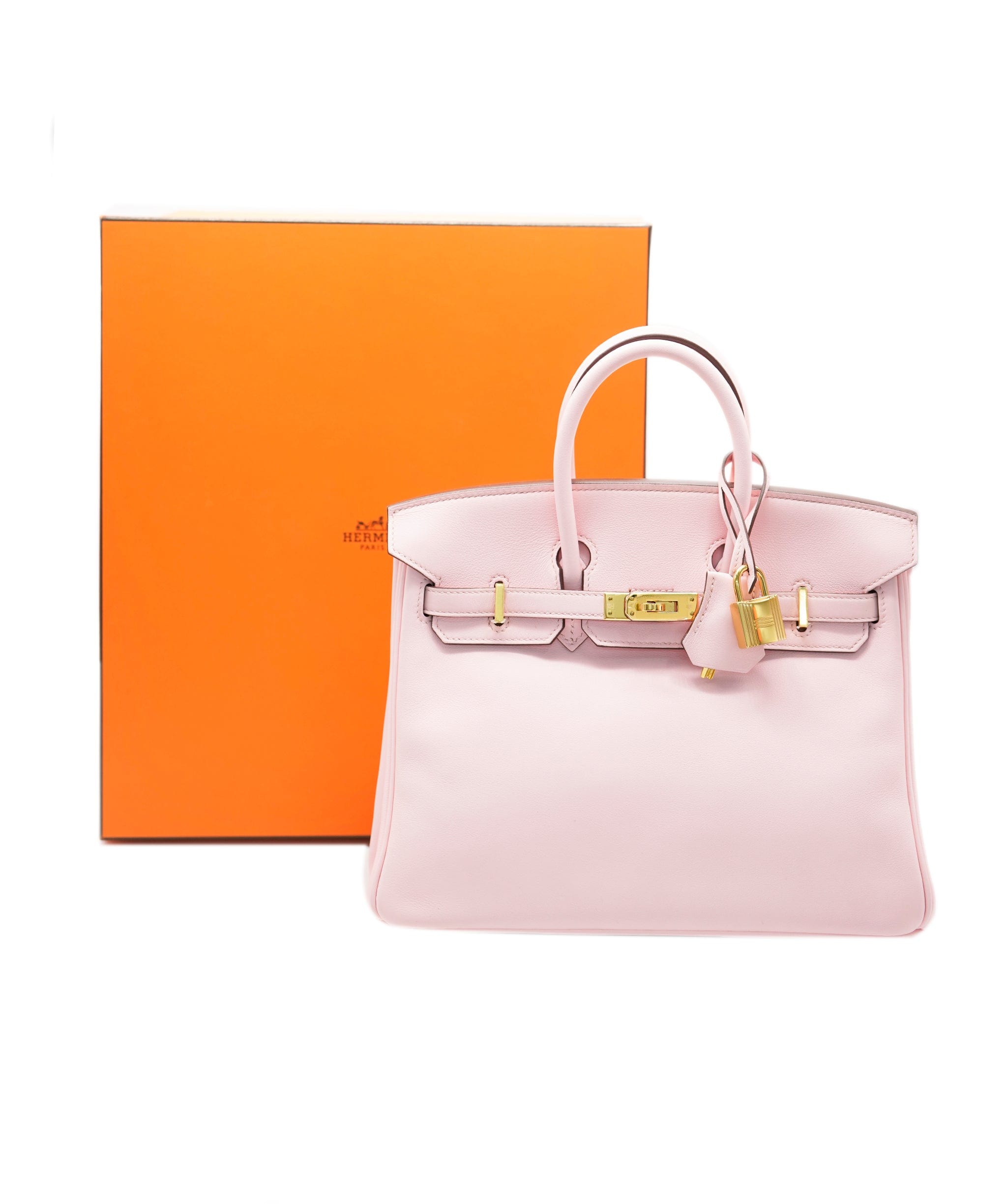 Hermès Hermès Birkin 25 Rose Sakura Swift GHW #T SKL1731