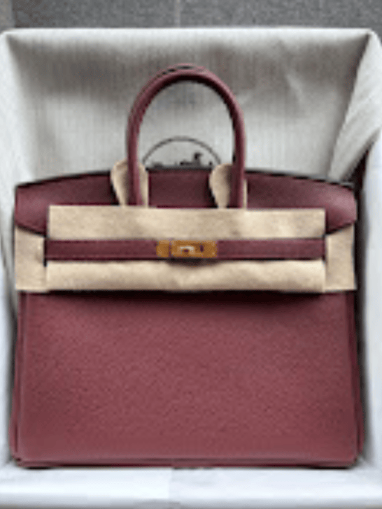 Hermes Hermes Birkin 25 Rouge H - GHW K Togo ALTC0747