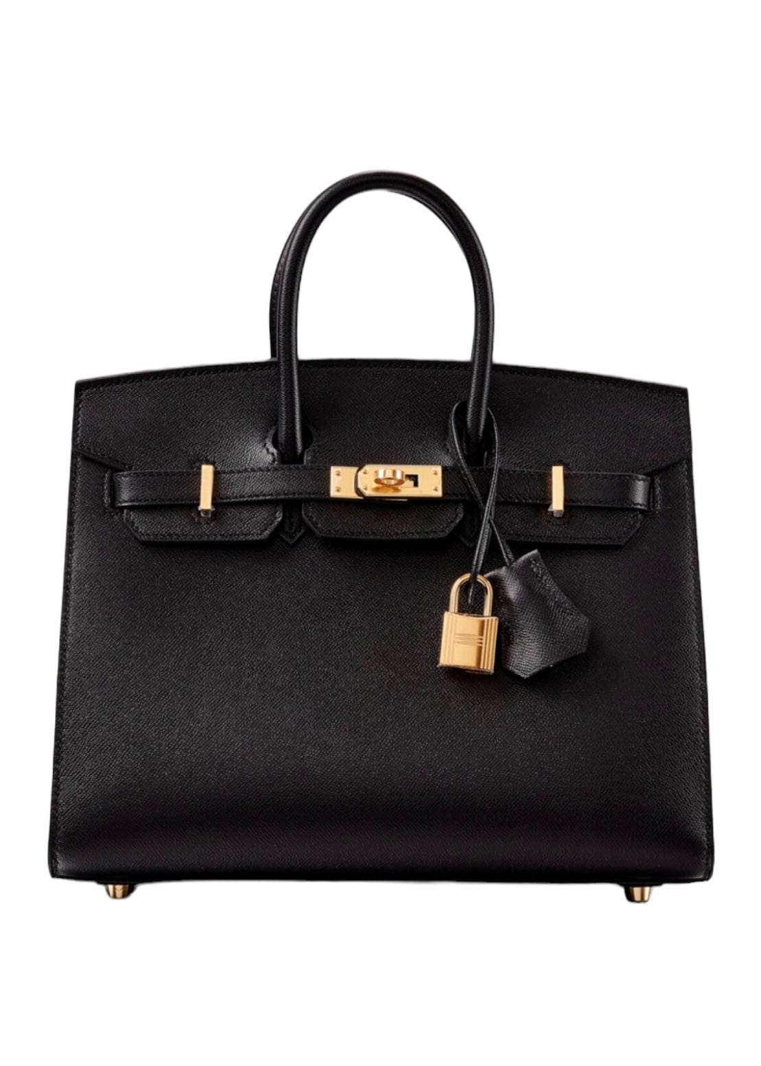 Hermès Hermes Birkin 25 Sellier Black Epsom GHW #B SKC1680