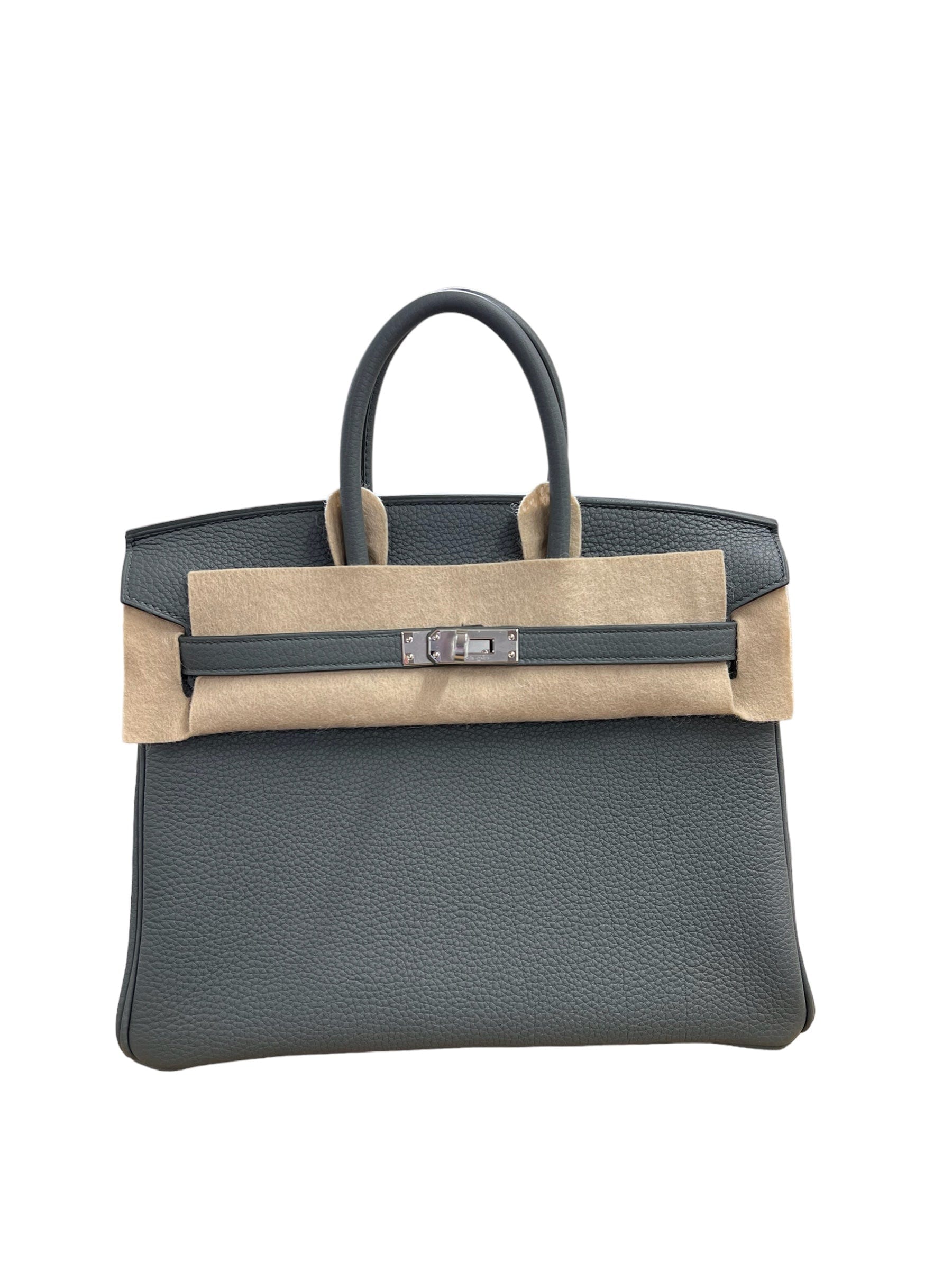 Hermès Hermes Birkin 25 Vert amande Togo PHW #B SKCB-085131