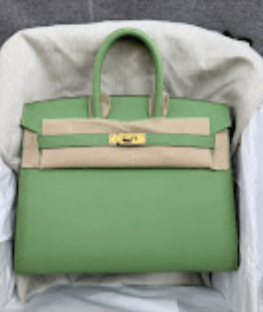 Hermes Hermes Birkin 25 Vert cirqut ghw Y Epsom ALTC0757
