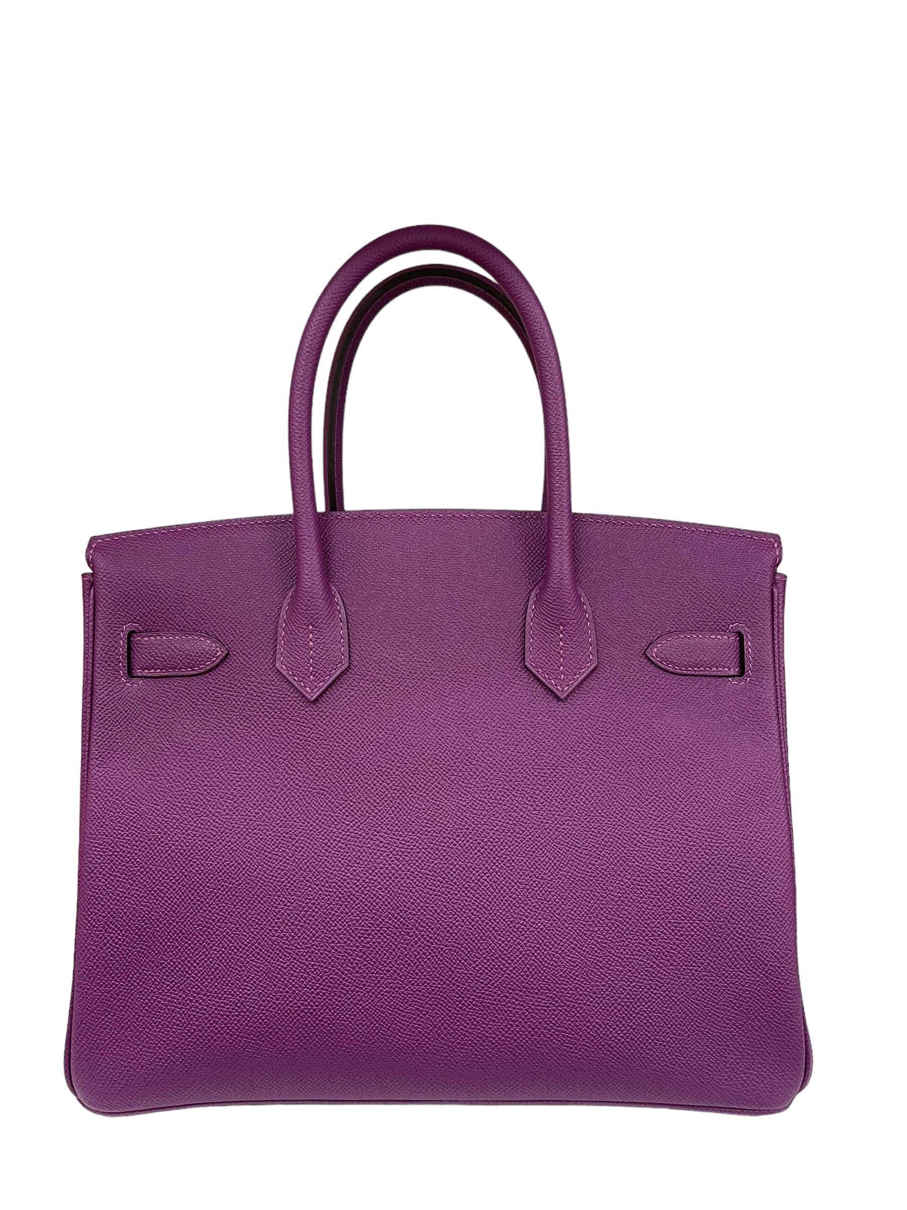 Hermès Hermes Birkin 30 Anemone Epsom GHW #Y SKL1724